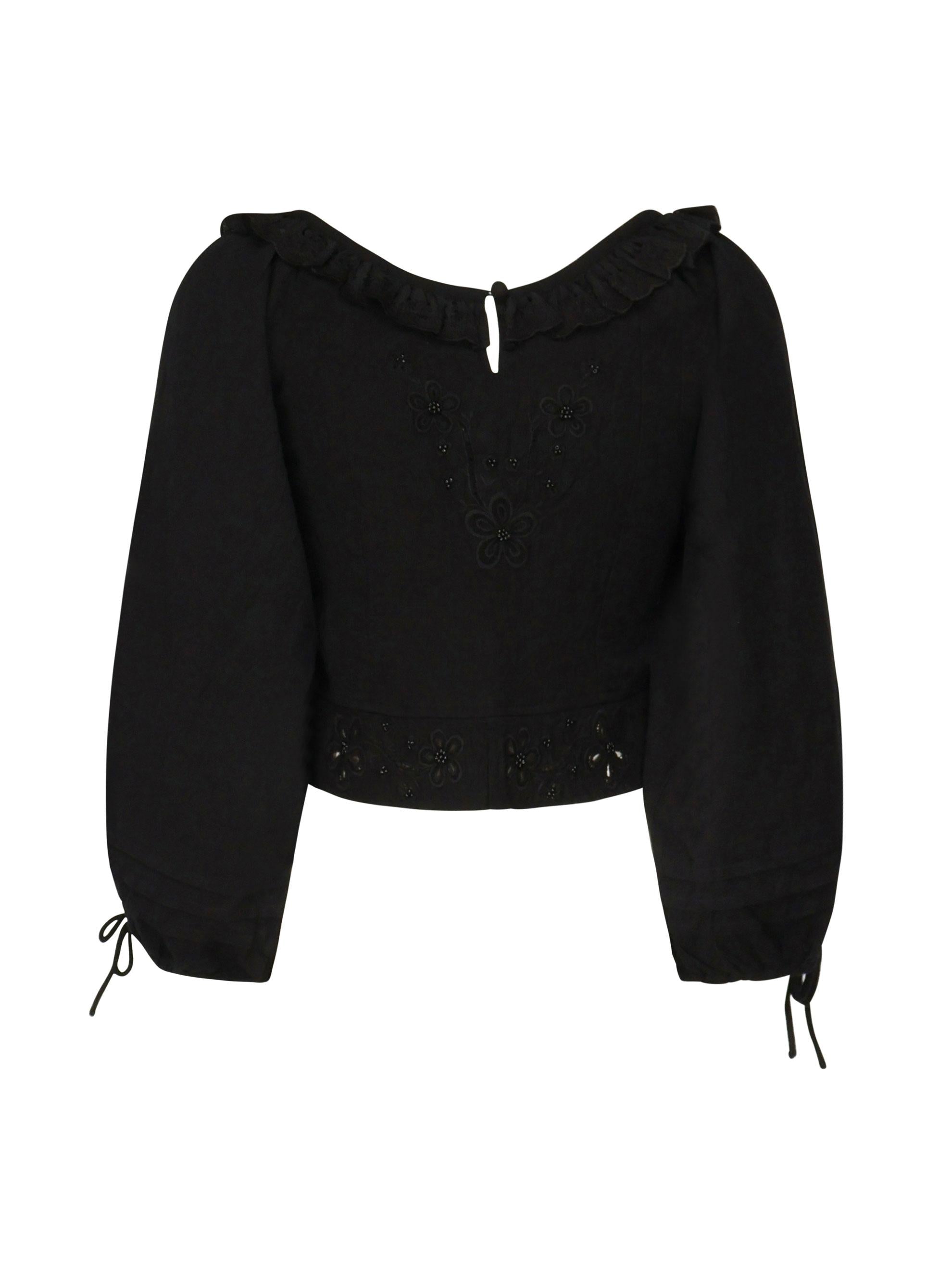 Camicia di Harlow CT2215 BLACK FOR LOVE & LEMONS