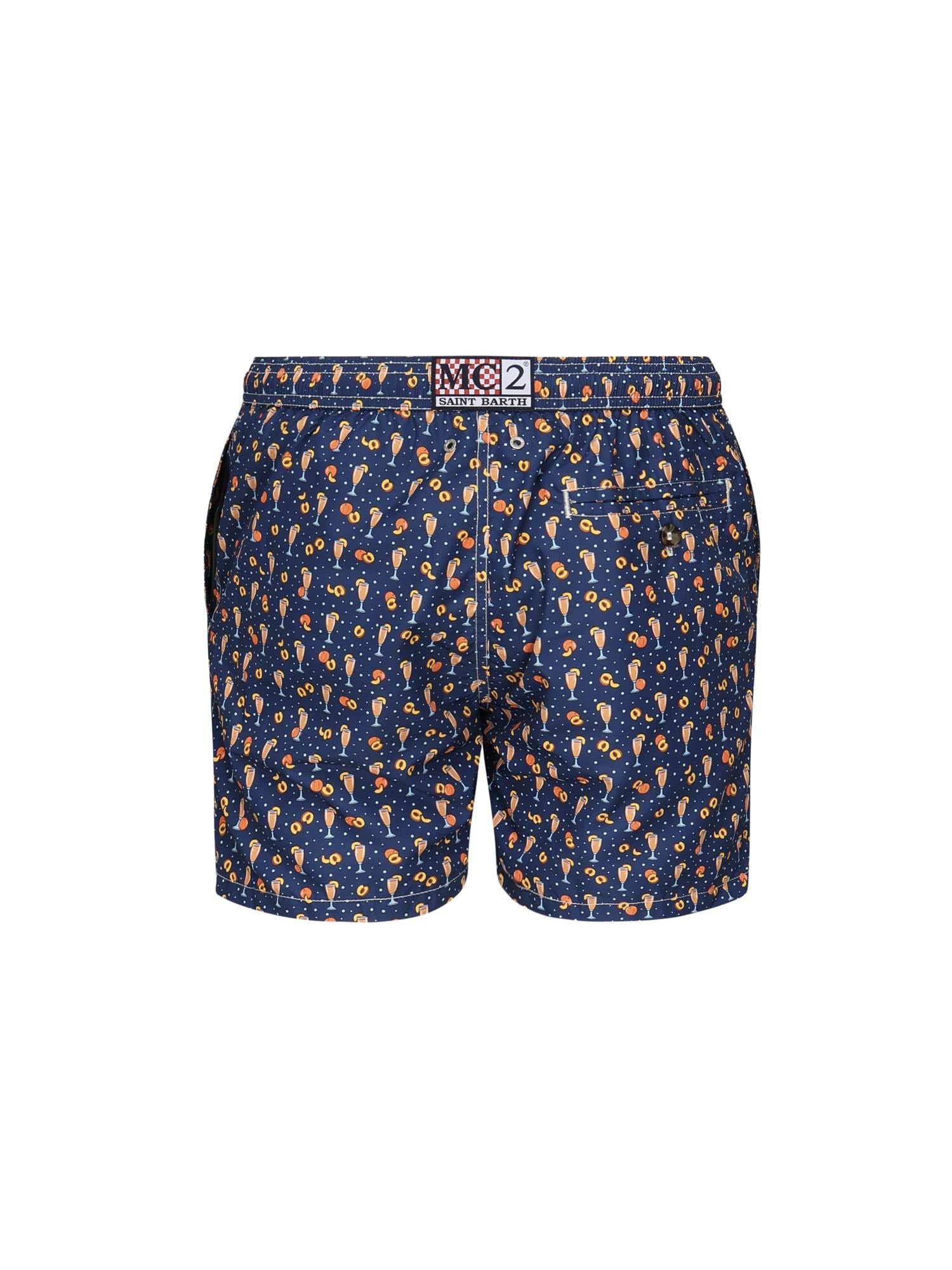 Costume da bagno con stampa LIG0003 05026H MC2 SAINT BARTH