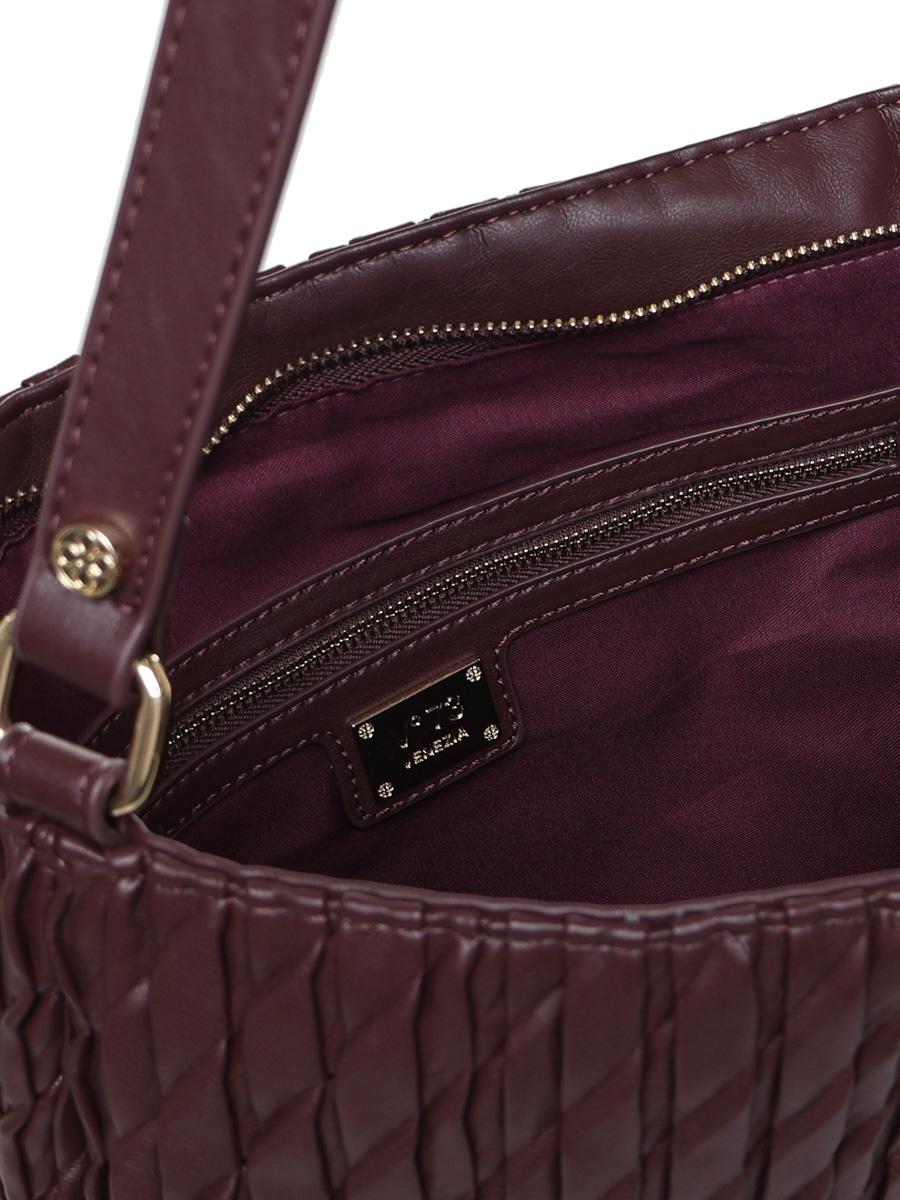 Borsa tote Rossy intrecciata 73BS6LW02 ROSSYBORDEAUX V° 73