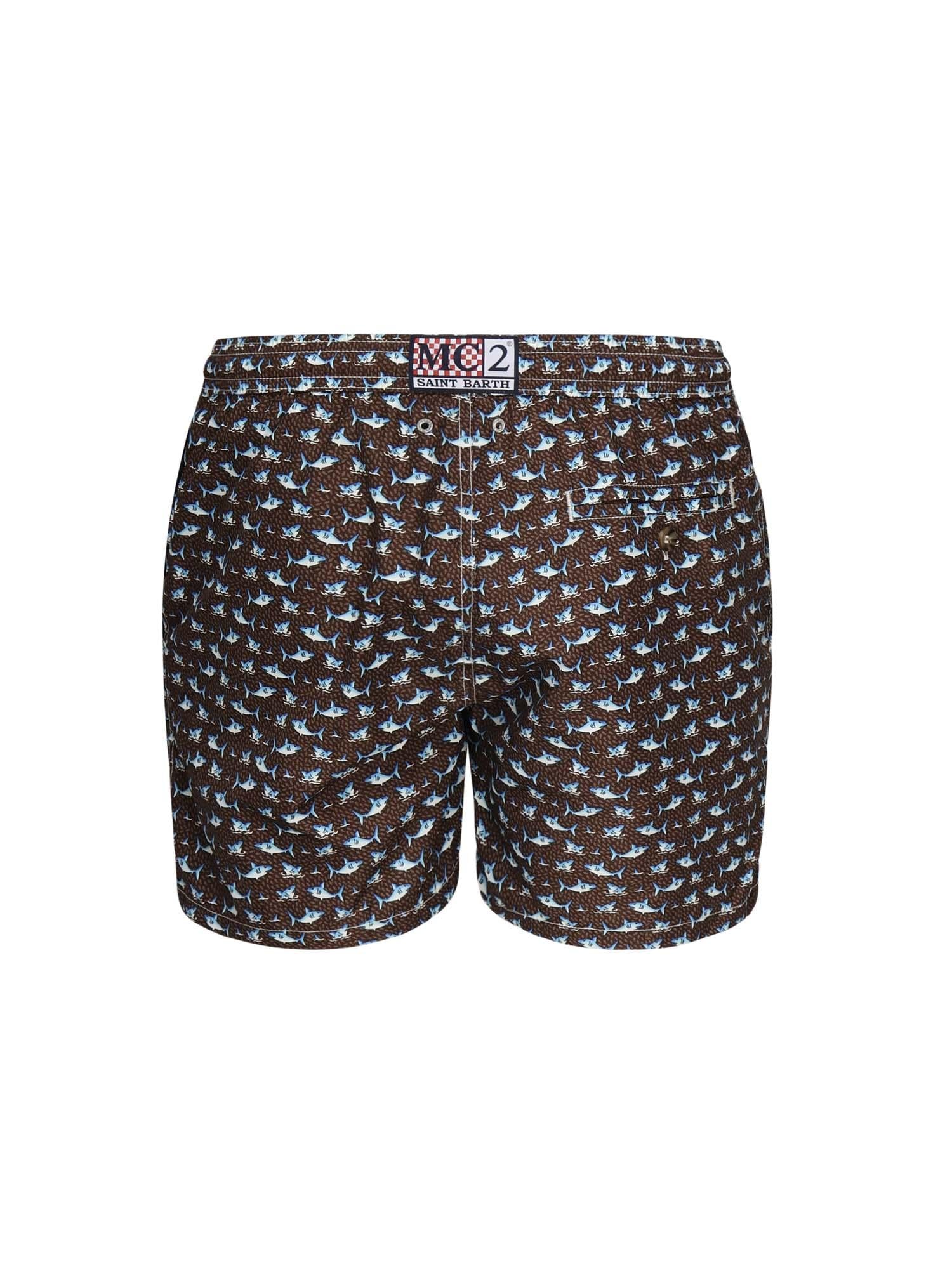 Costume da bagno con stampa LIG0003 02746H MC2 SAINT BARTH