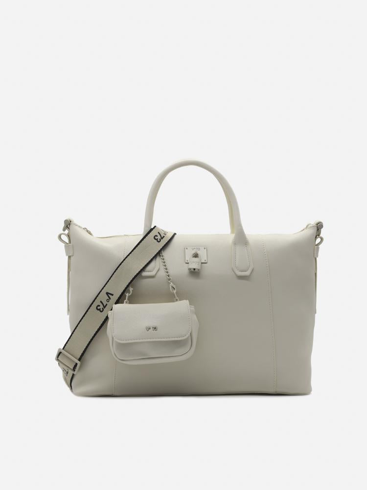 Borsa Mariel in eco pelle 73BS6AX01 MARIEL BISECRU V° 73