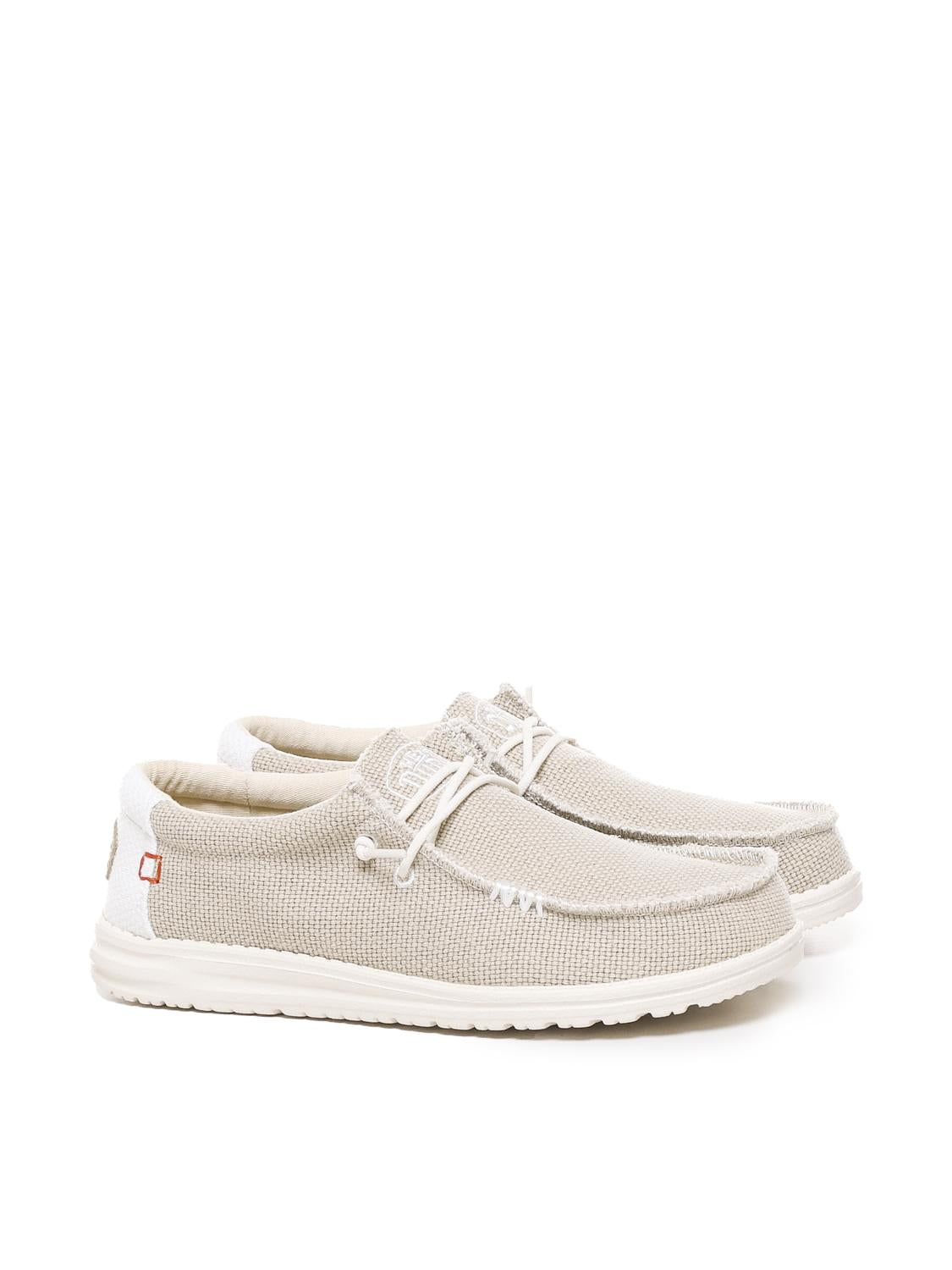 Stringate Wally in canvas HD.40003 1LB HEY DUDE