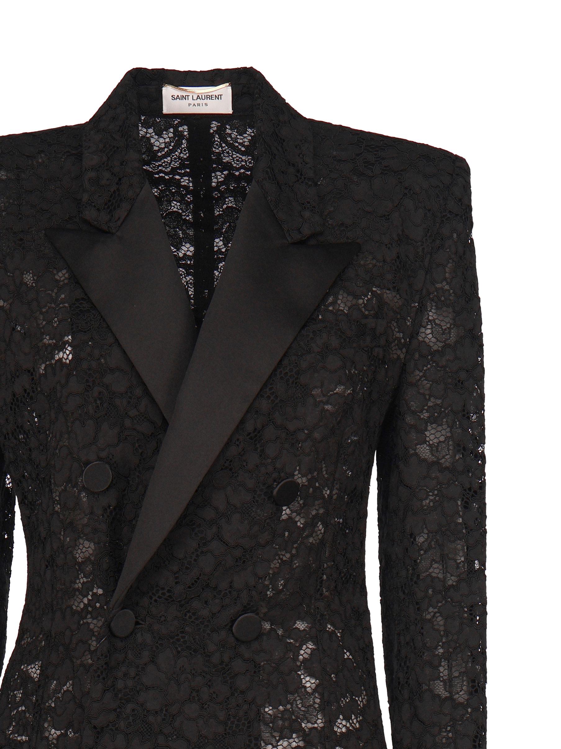 Blazer smoking doppiopetto 802140 Y9I521000 SAINT LAURENT