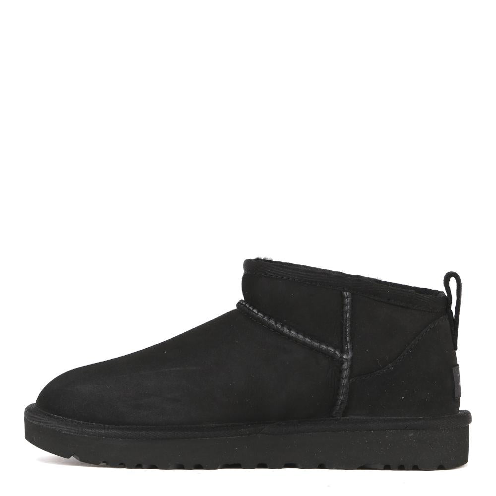 Stivaletti classic ultra mini in suede 1116109 BLK UGG