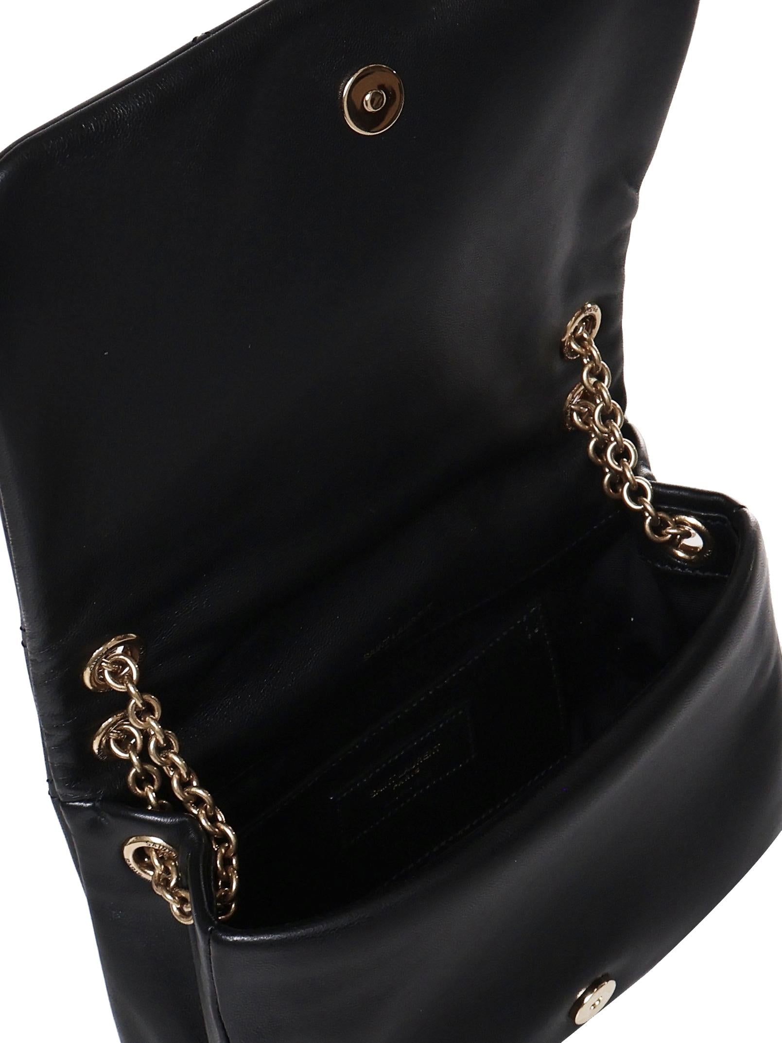 Mini bag jamie 4.3 in pelle di agnello 766754 AAB321000 SAINT LAURENT