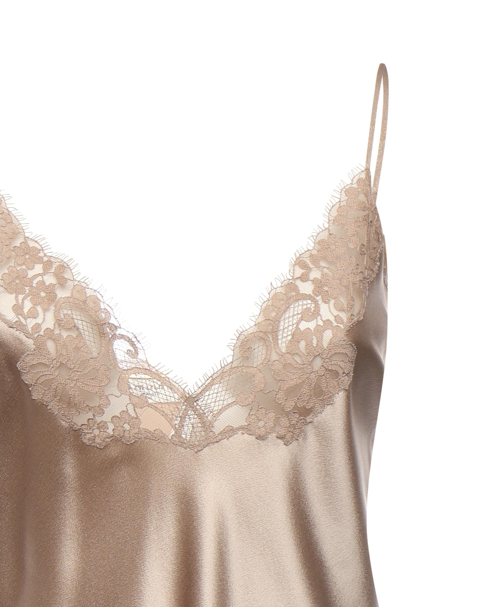 Top lingerie in seta 803921 Y001W2457 SAINT LAURENT 