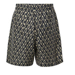 Bermuda in popeline di cotone con stampa Toute la V all over<BR/> 6V3RDE35 AK2QTD VALENTINO GARAVANI 