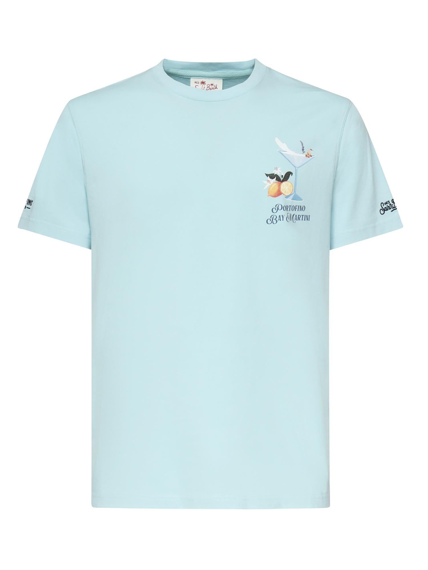 T-shirt Portofino con stampa TSHM001 05647H MC2 SAINT BARTH 