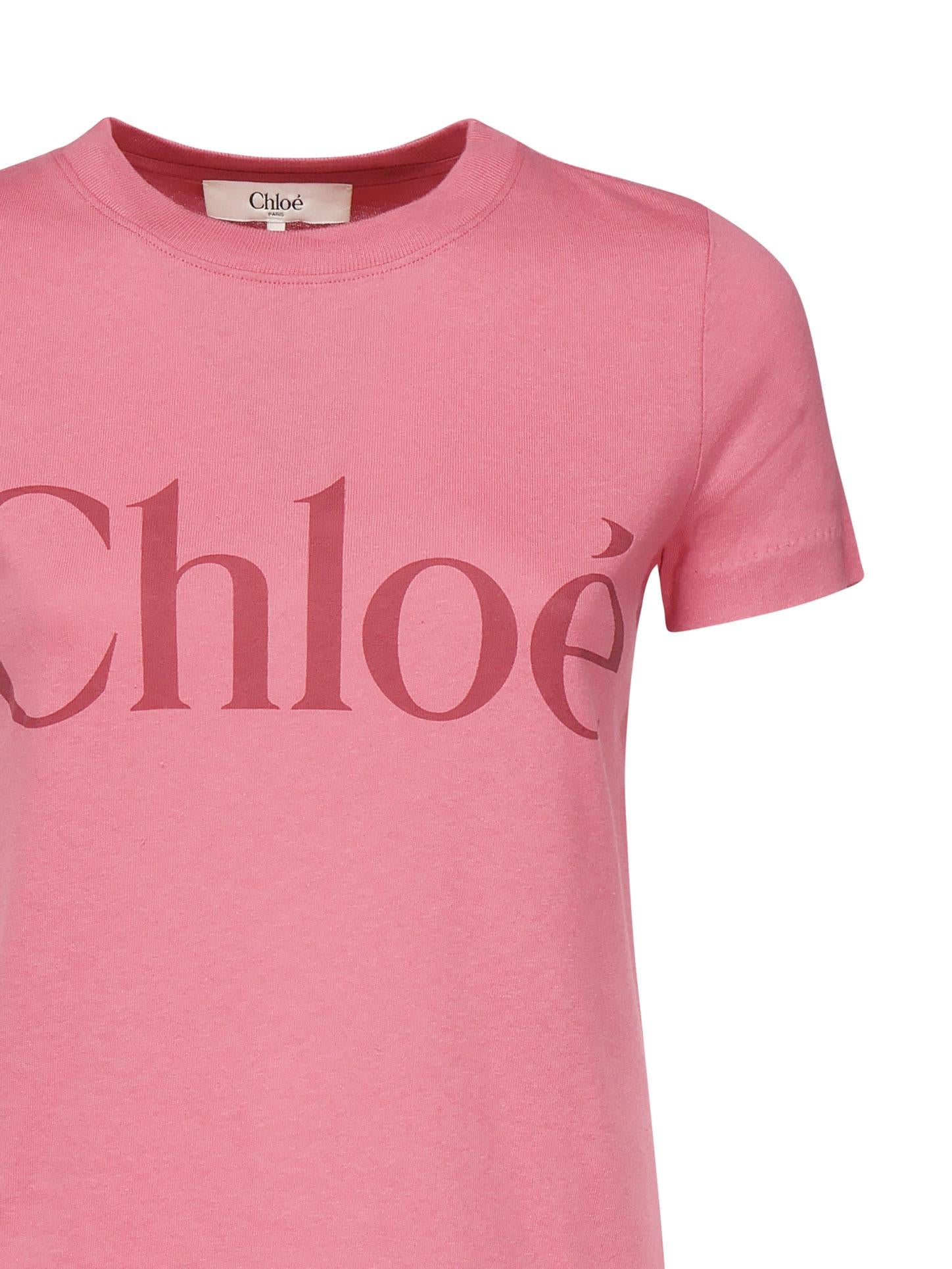 T-shirt con logo CHC25SJH081926N8 6N8 CHLOÉ 