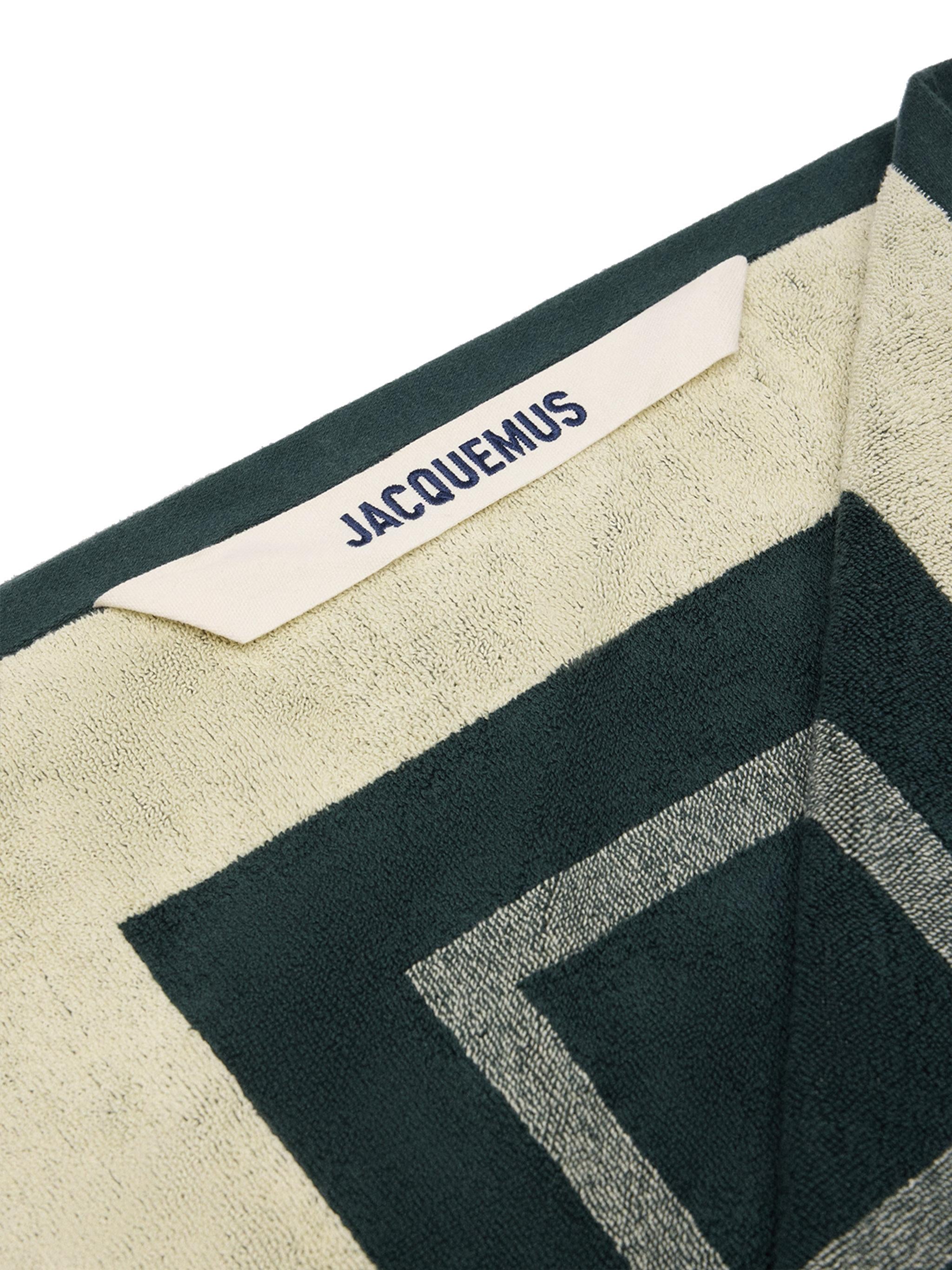 Telo da mare con logo jacquard 255AC737 60085CE JACQUEMUS 