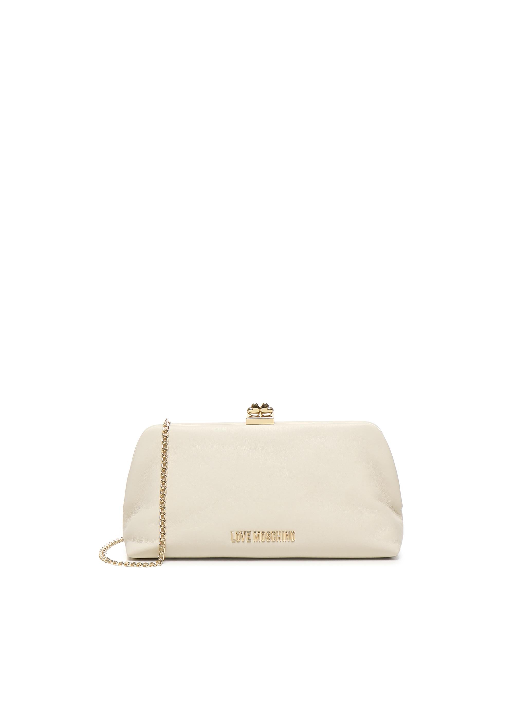 Pochette con logo JC4287PP0MKP0 110 LOVE MOSCHINO 