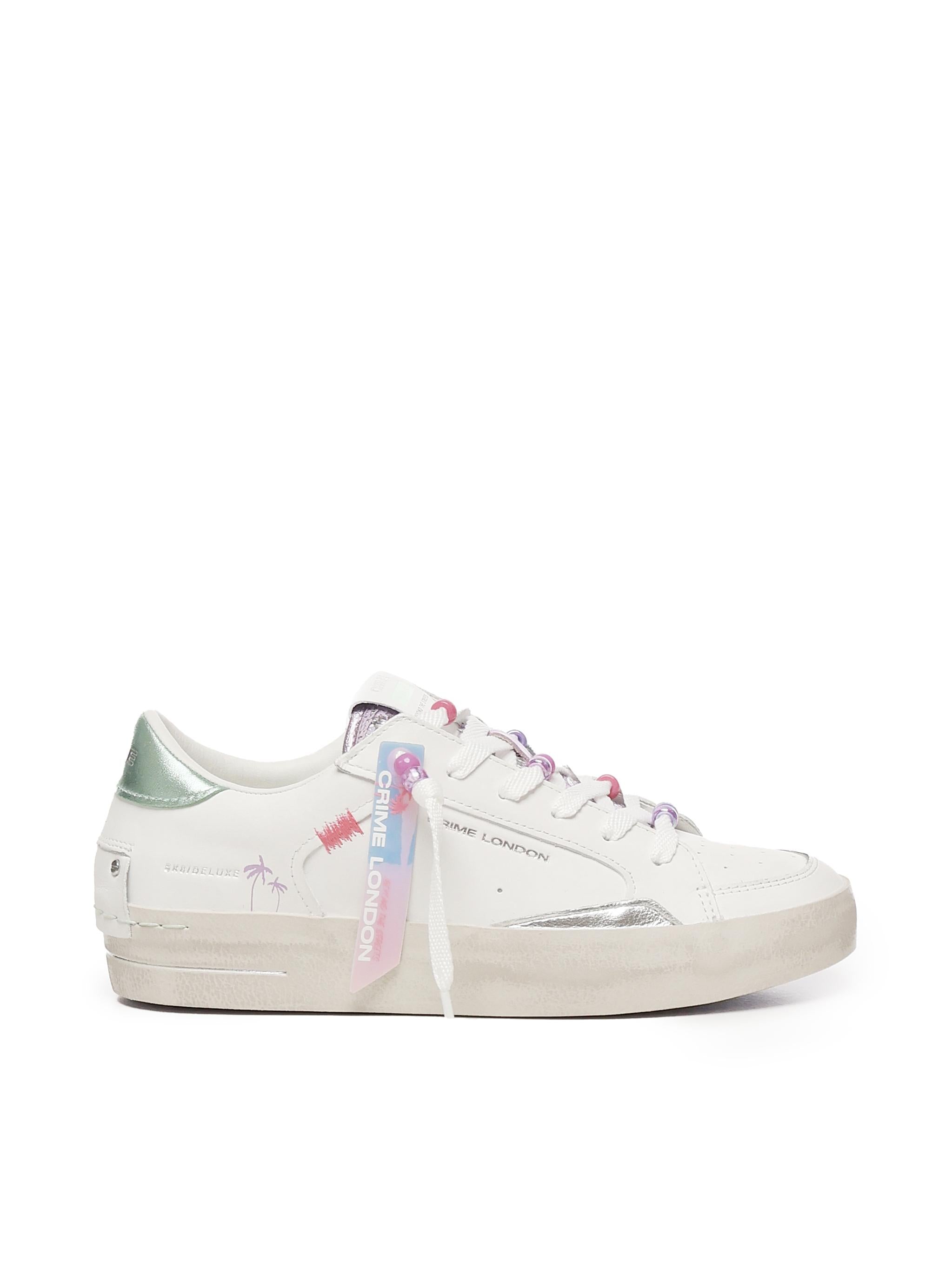 Sneakers SK8 Deluxe 20100PP7 WHITE CRIME LONDON 
