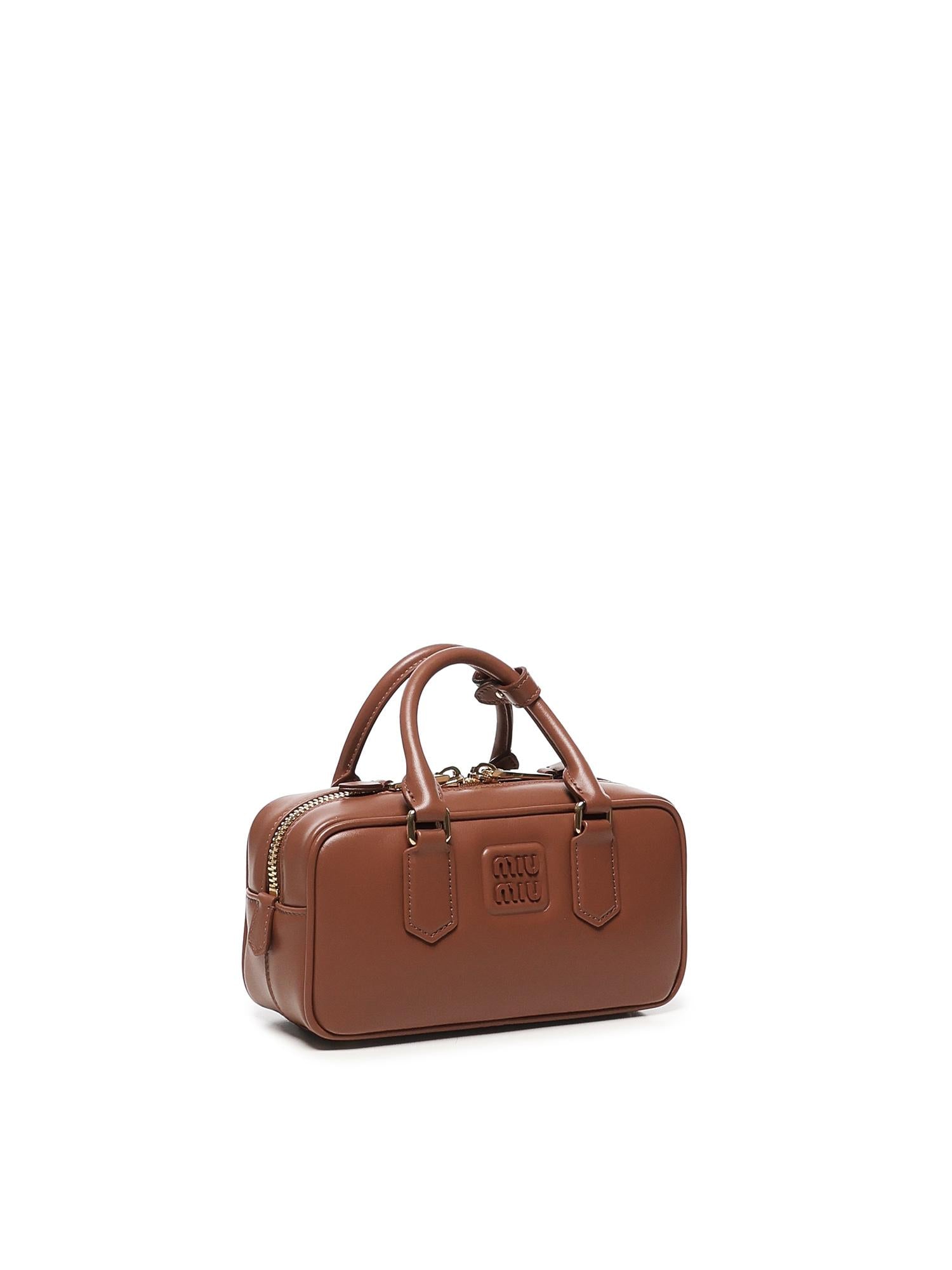 Mini borsa Arcadie in pelle 5BB142 ACR3F0033 MIU MIU 