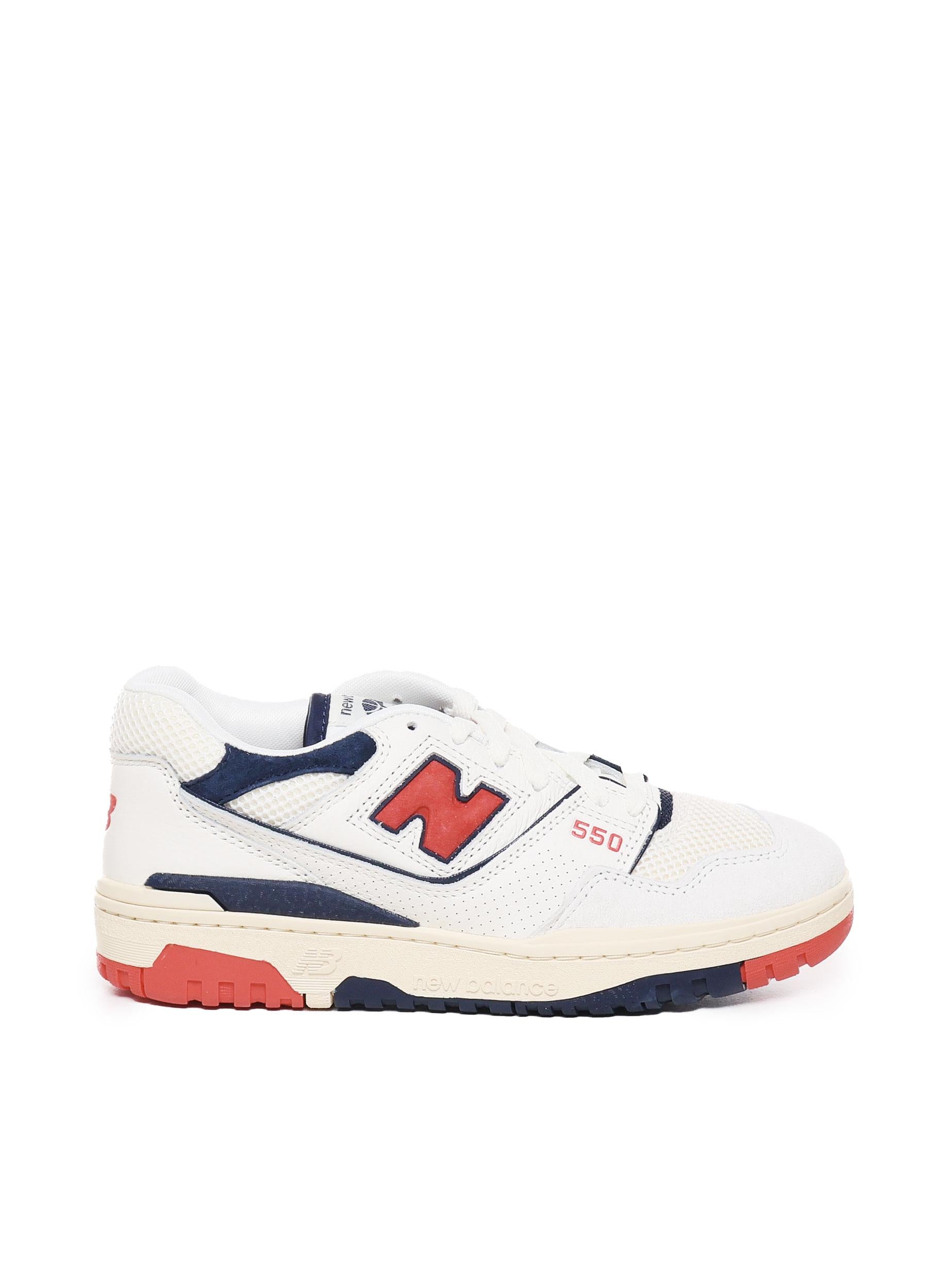 BB550CPBOFF WHITE-NAVY-RED NEW BALANCE