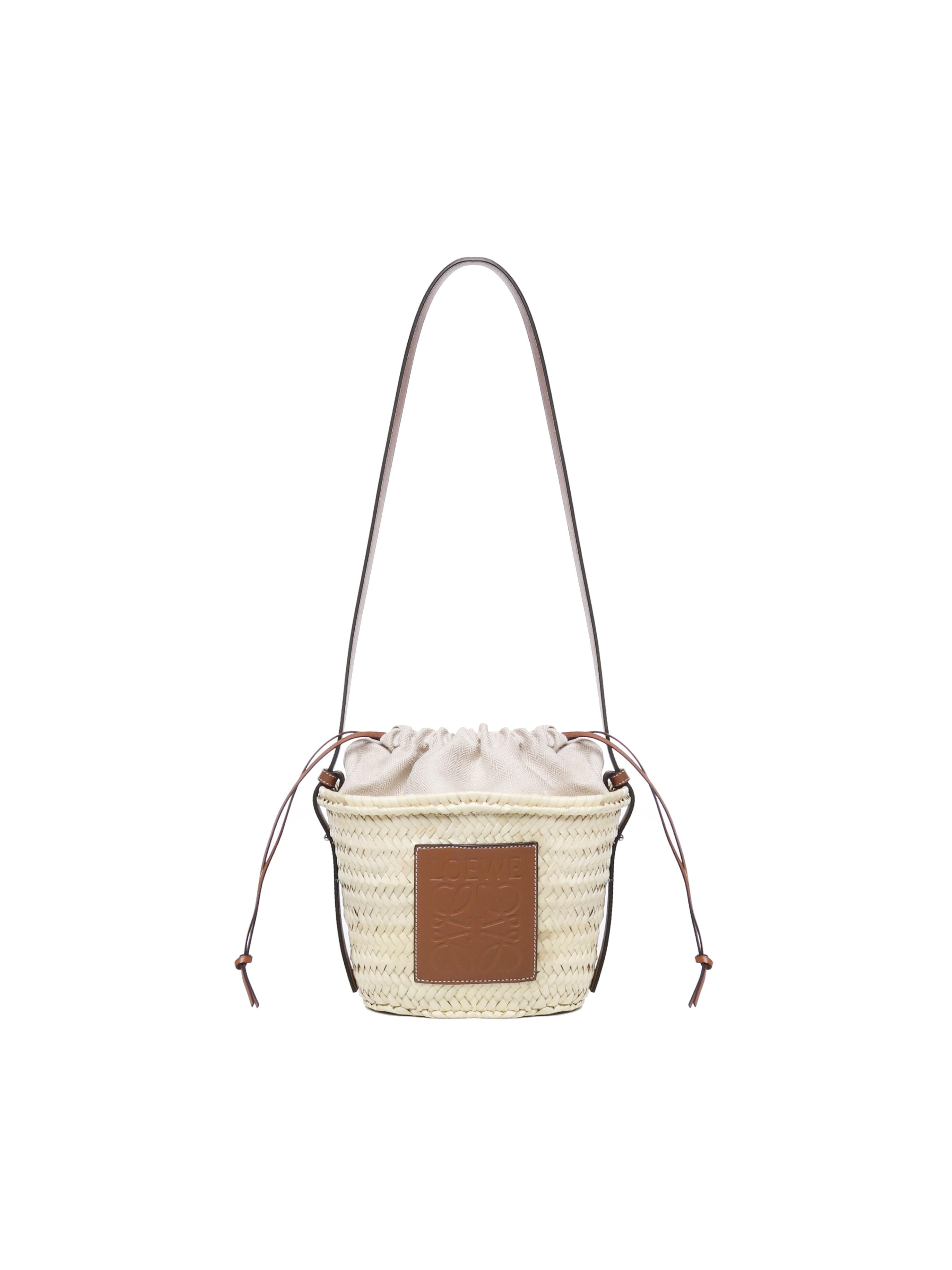 Borsa a secchiello intrecciata A223222X01 2435 LOEWE 