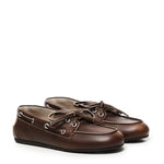 Mocassini in pelle 5D123E 3F33F0038 MIU MIU 