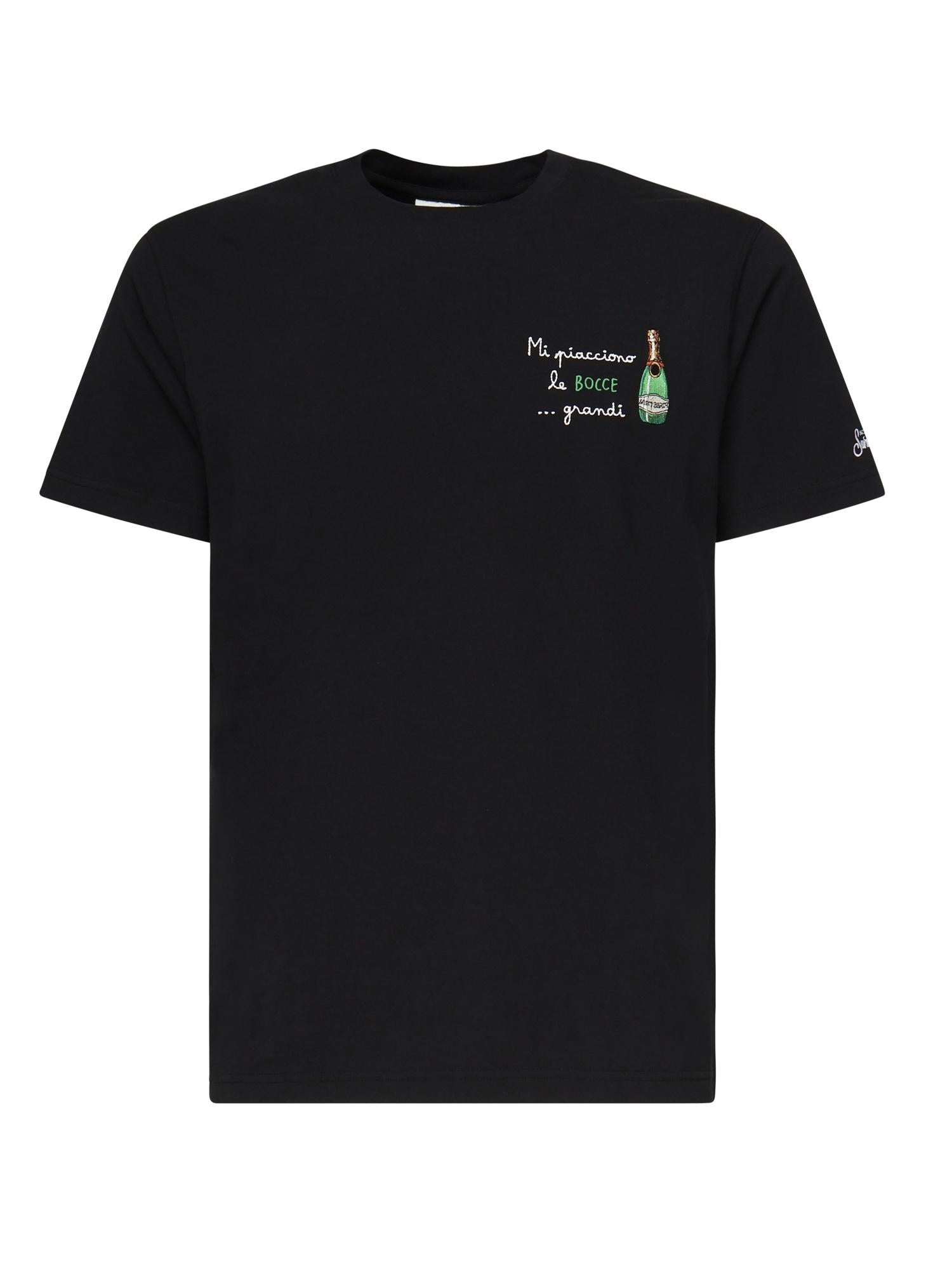 T-shirt Portofino con ricamo POT0001 00052H MC2 SAINT BARTH 