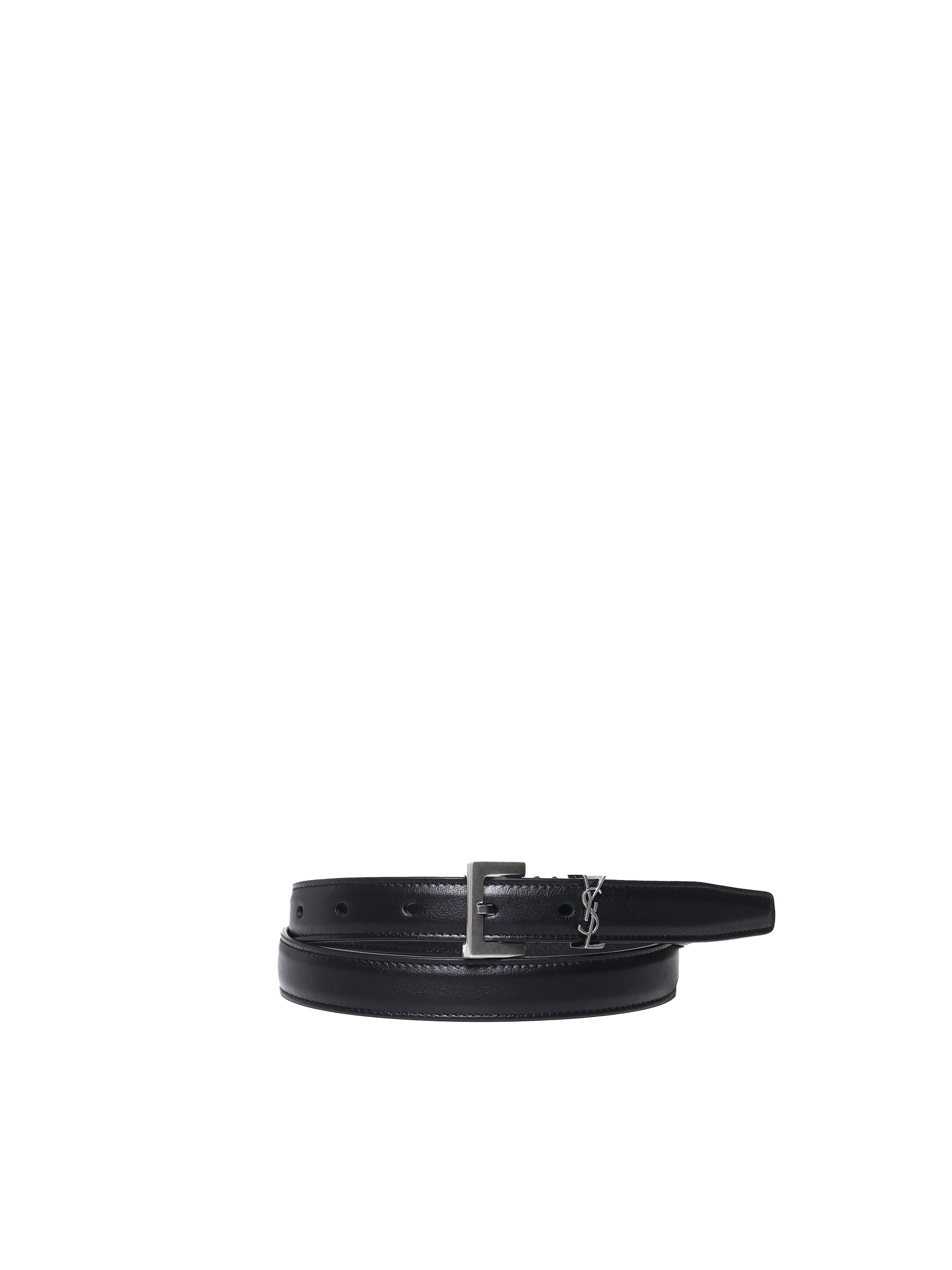 Cintura Cassandre in pelle 554465 BOO0E1000 SAINT LAURENT 