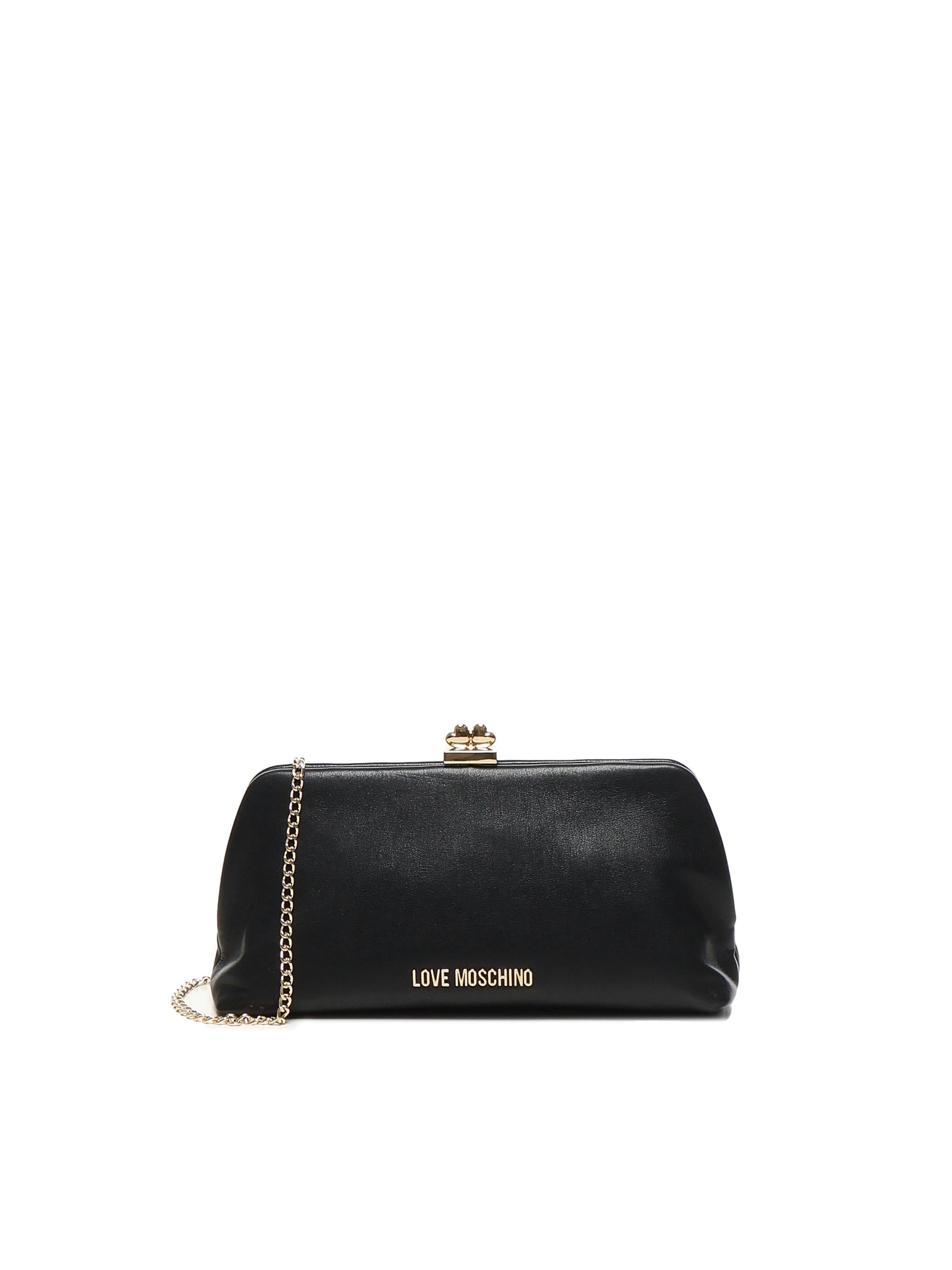 Pochette con logo JC4287PP0MKP0 000 LOVE MOSCHINO 