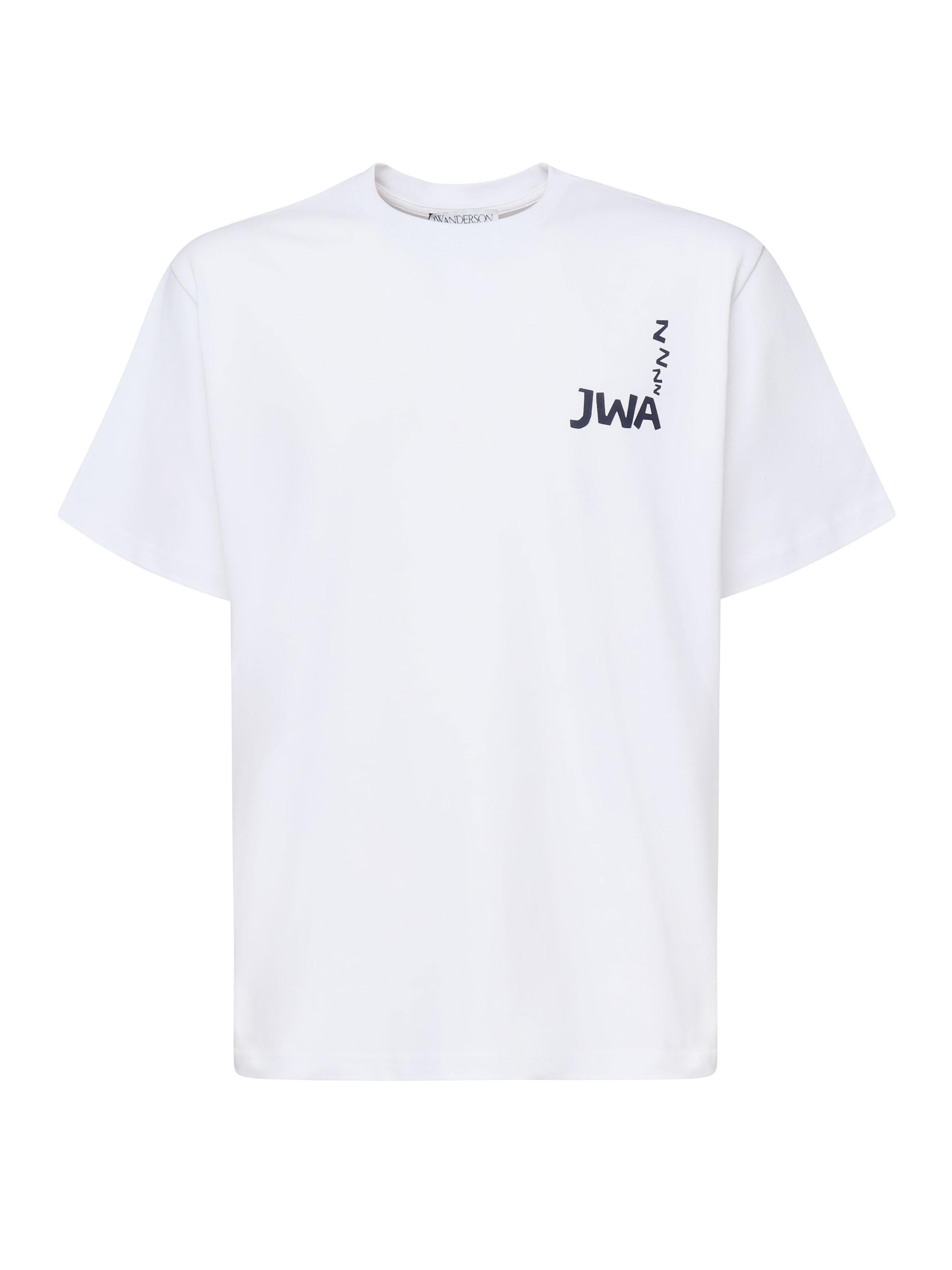 T-shirt JWA con stampa JT0271 PG1510001 JW ANDERSON 