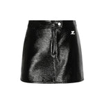 Minigonna in vinile reedition PERCJU001VY0014 9999 COURREGES 