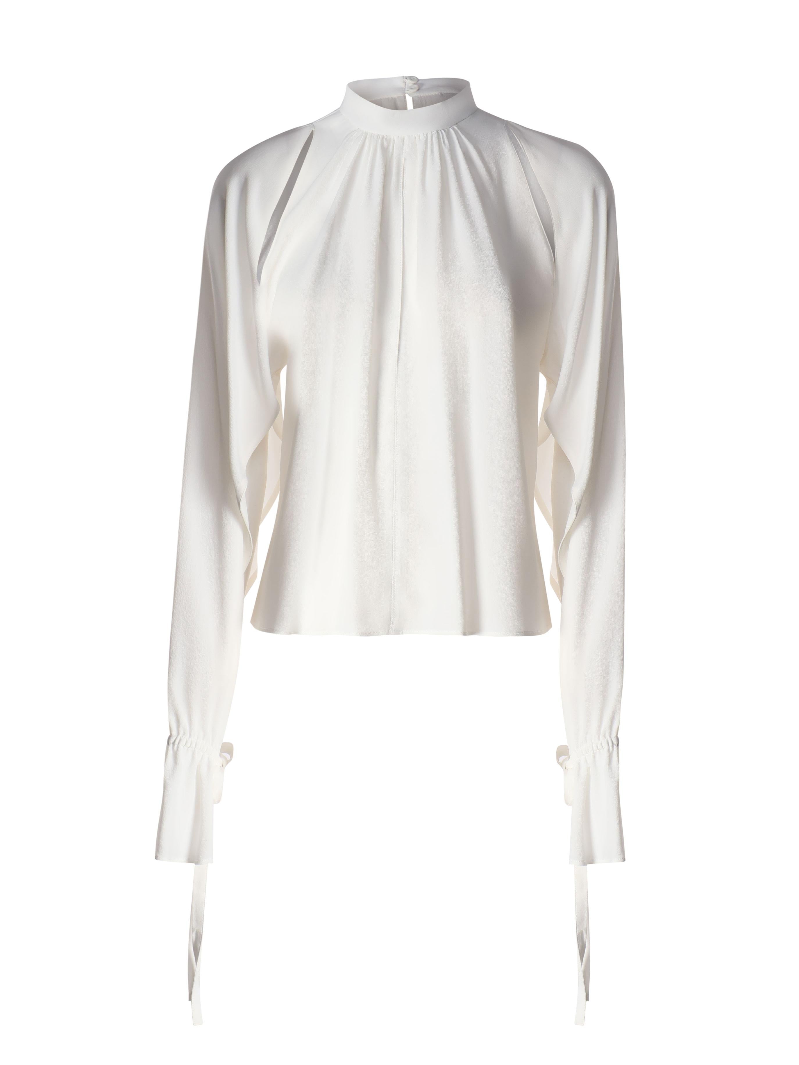 Blusa fluida in misto seta 103905 A207Z00 PINKO 