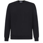 Felpa girocollo con ricamo Compass<BR/> K1S156100026 S0122V0020 STONE ISLAND 