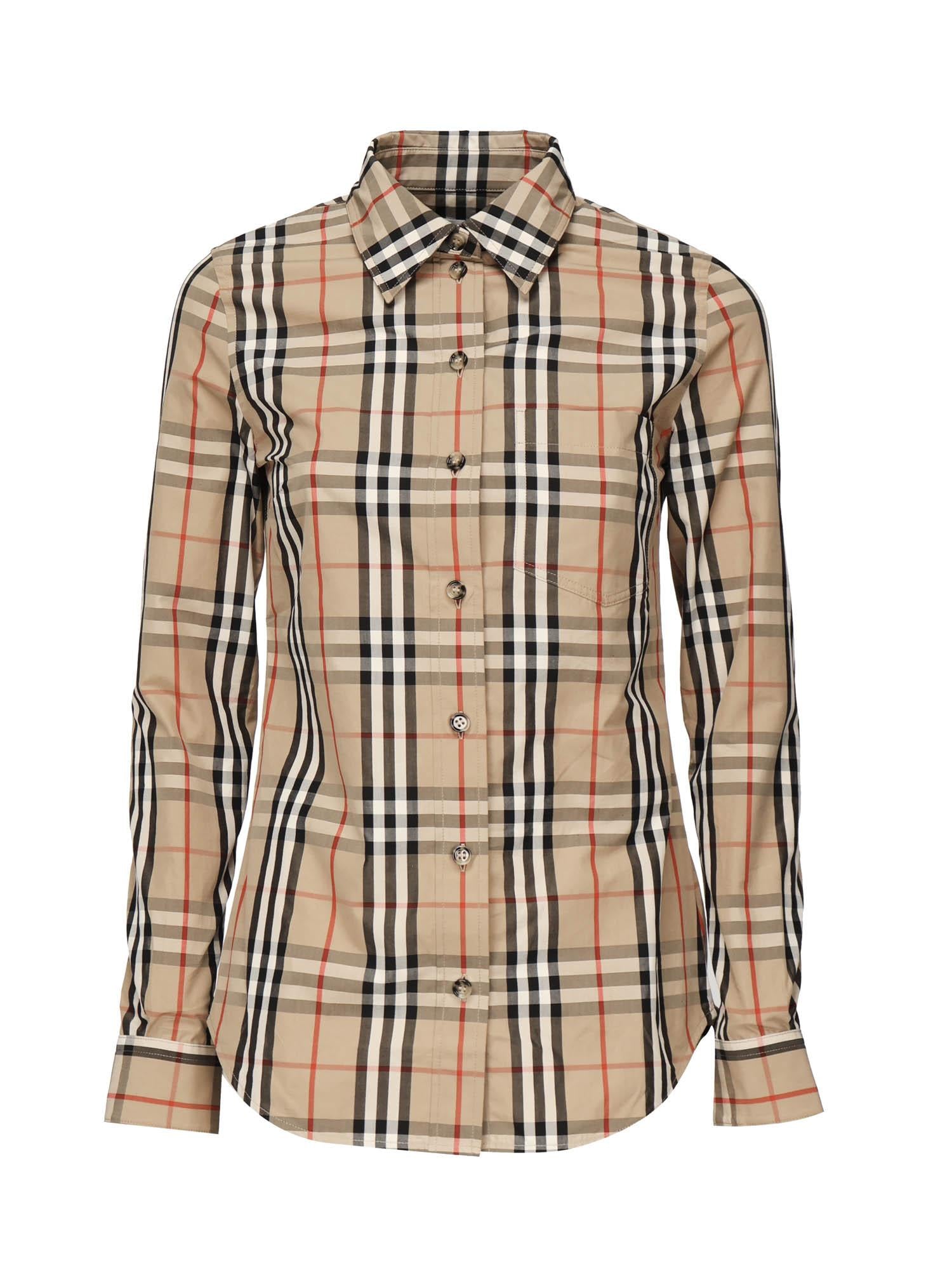 Camicia Check 8111847 A7028 BURBERRY 