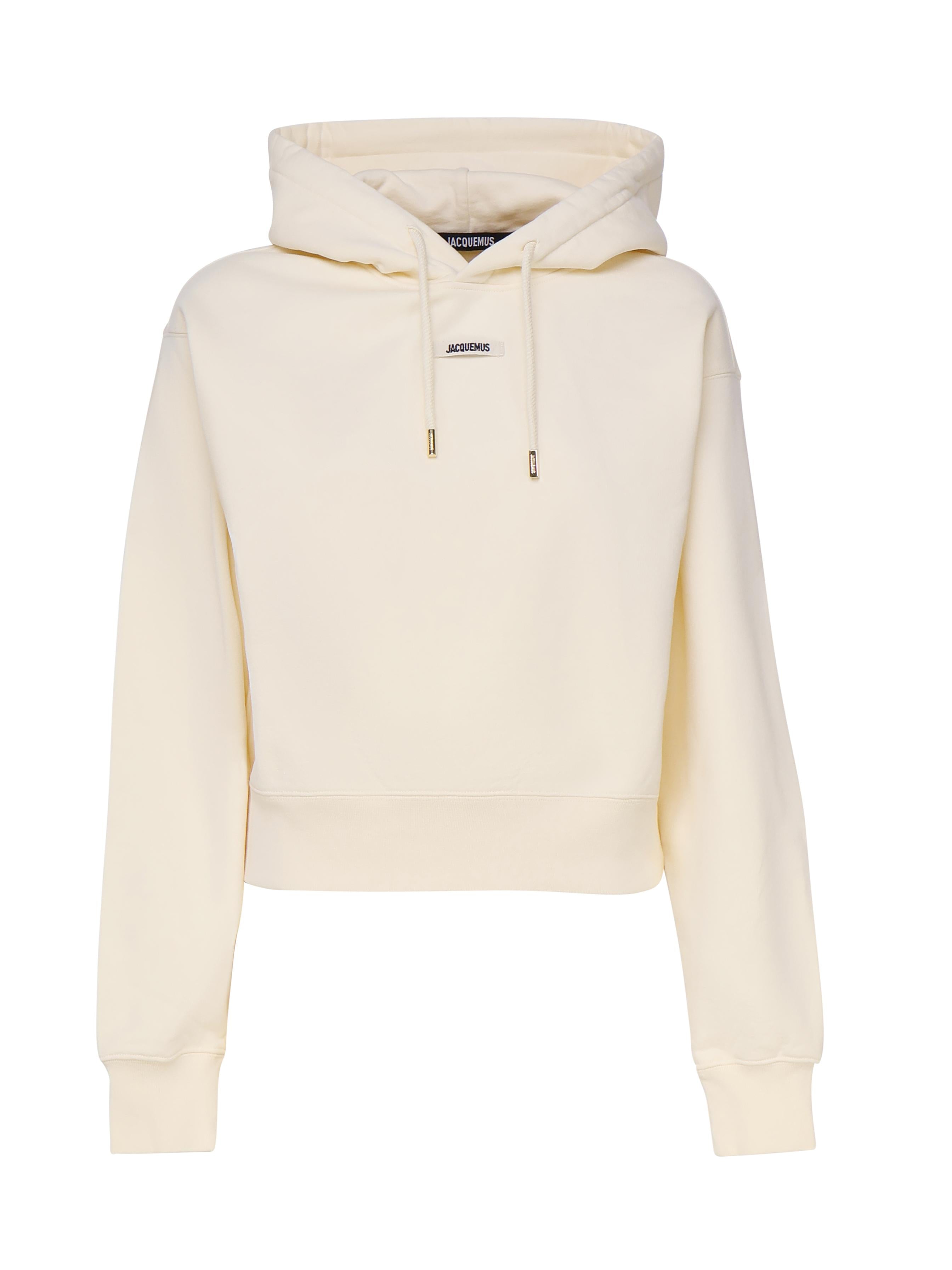 La felpa con cappuccio Gros Grain 241JS162 2341130 JACQUEMUS 