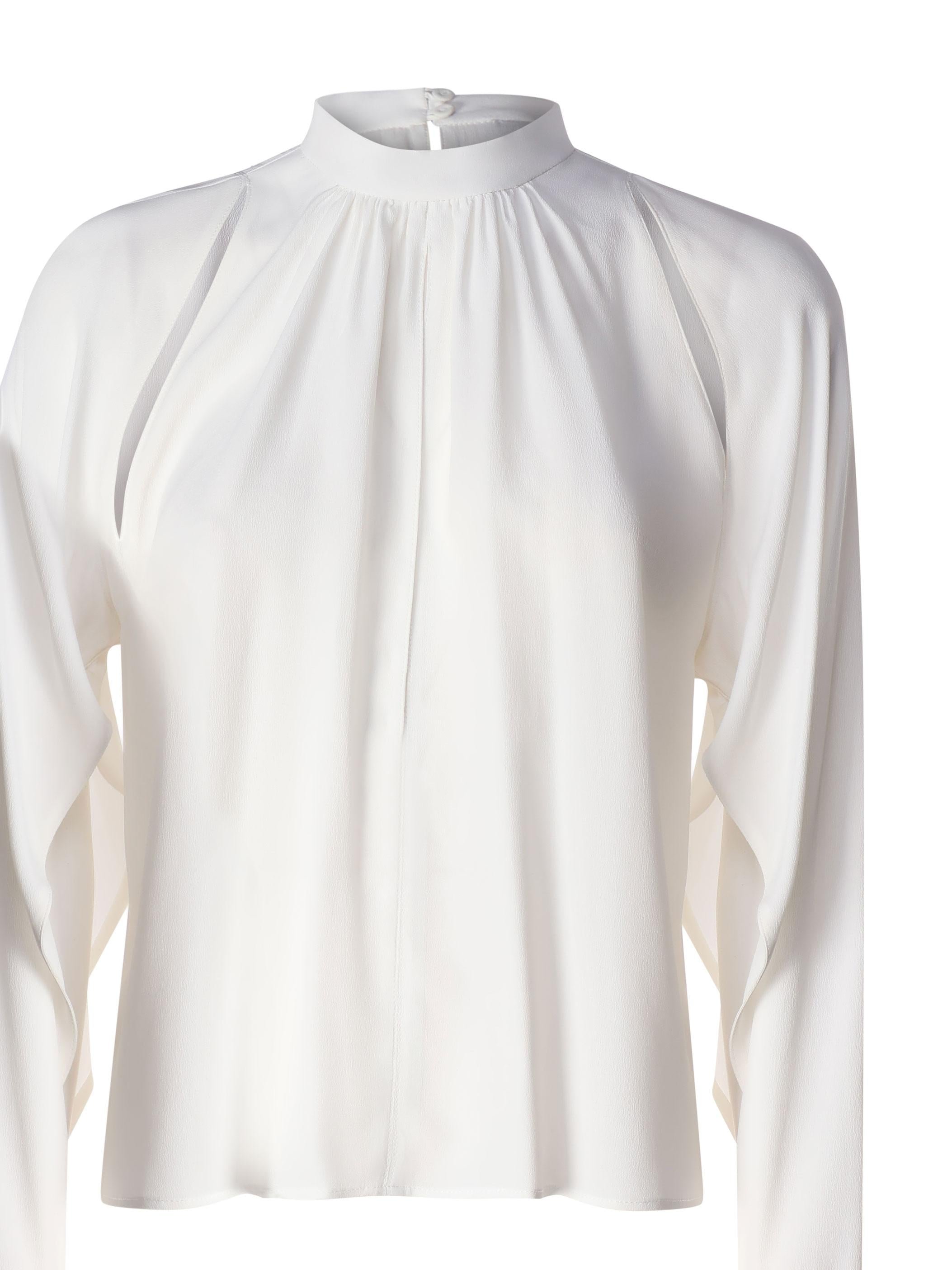 Blusa fluida in misto seta 103905 A207Z00 PINKO 