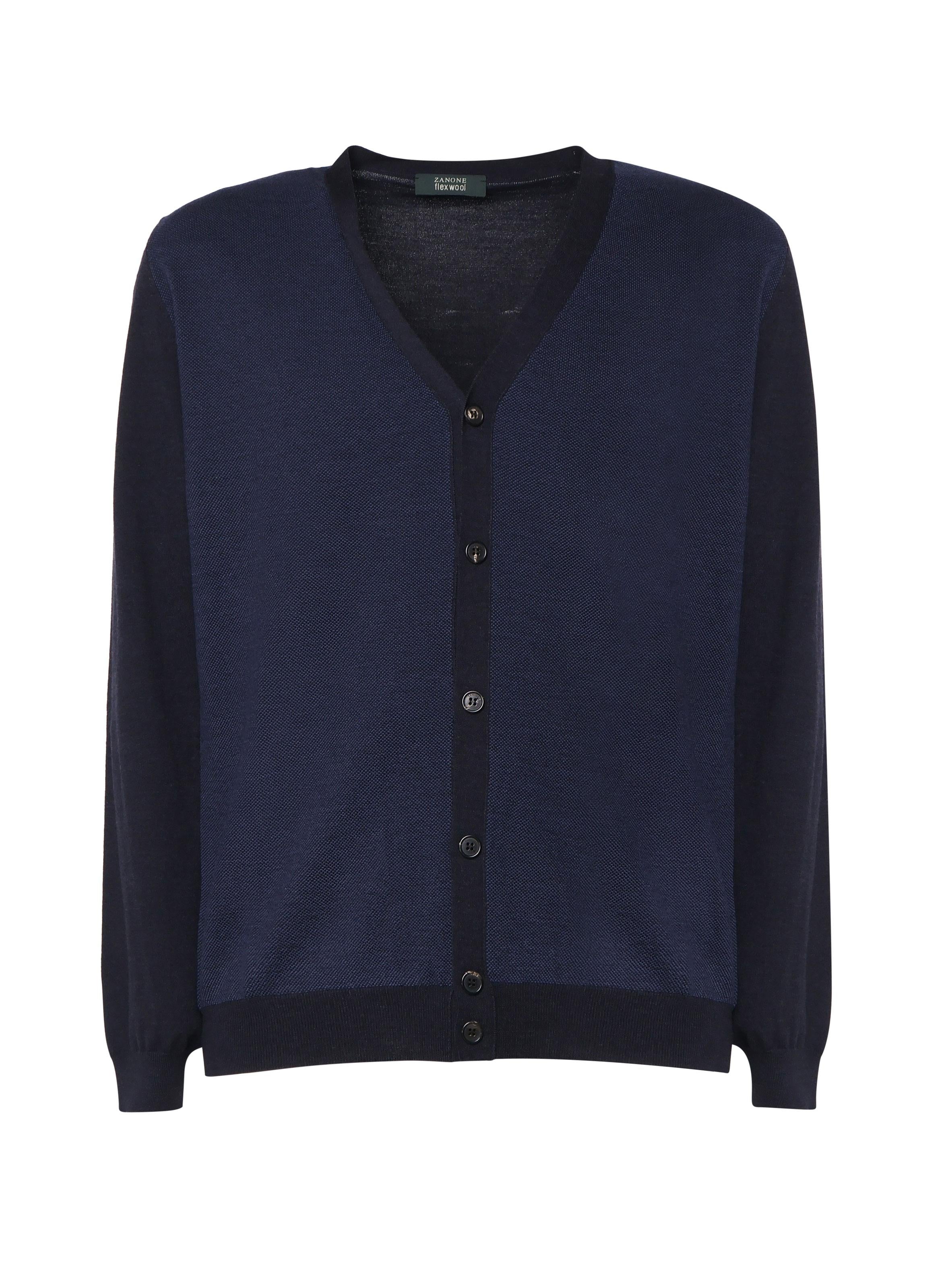 Cardigan in lana 810116 ZN225N4834 ZANONE 