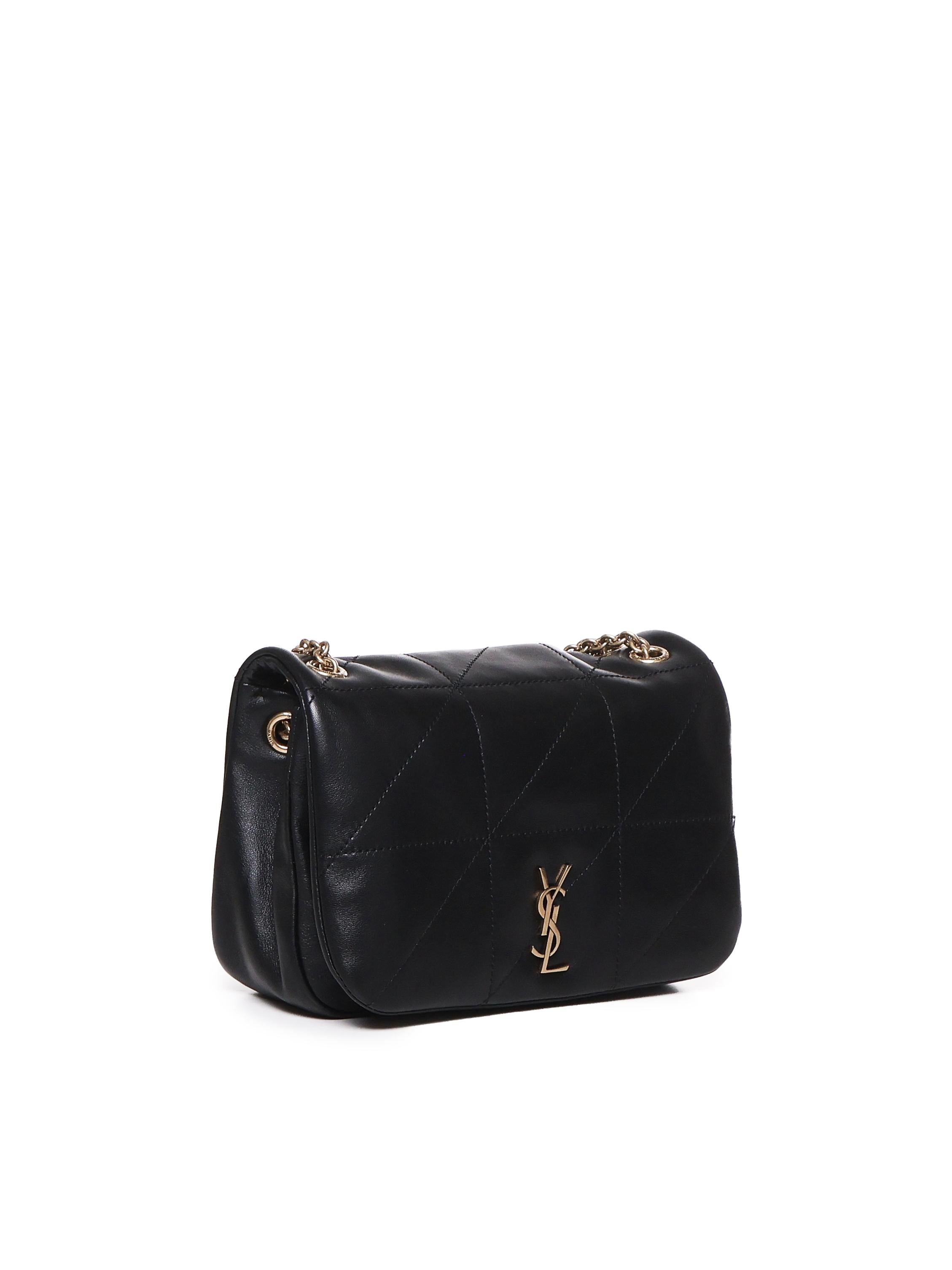 Mini bag jamie 4.3 in pelle di agnello 766754 AAB321000 SAINT LAURENT 