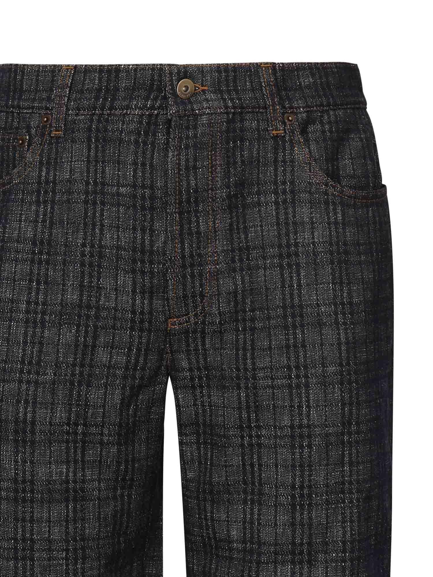 Jeans Check jacquard 8110647 A5924 BURBERRY 