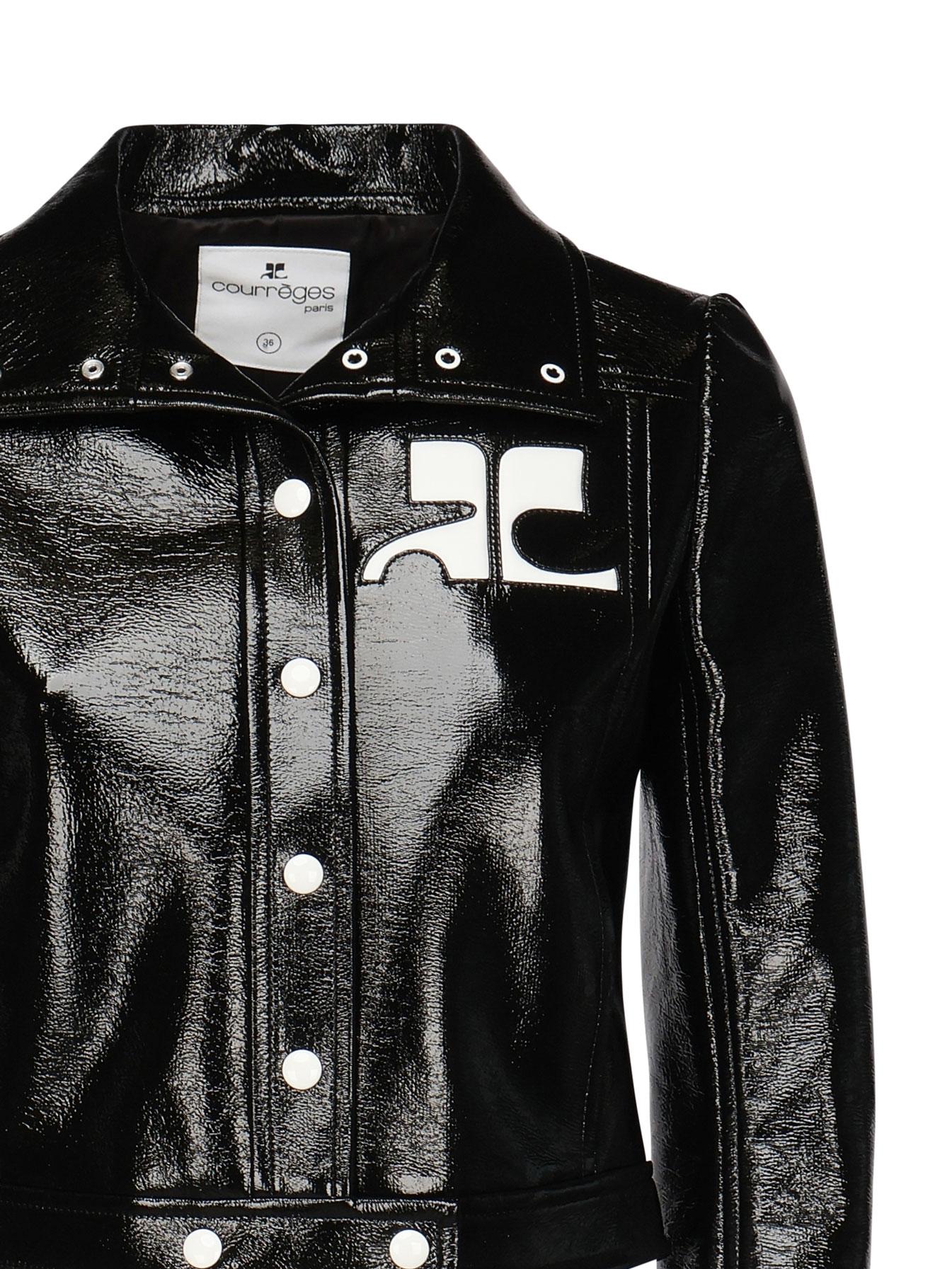 Giacca Reedition in vinile PERCBL005VY0014 9999 COURREGES 