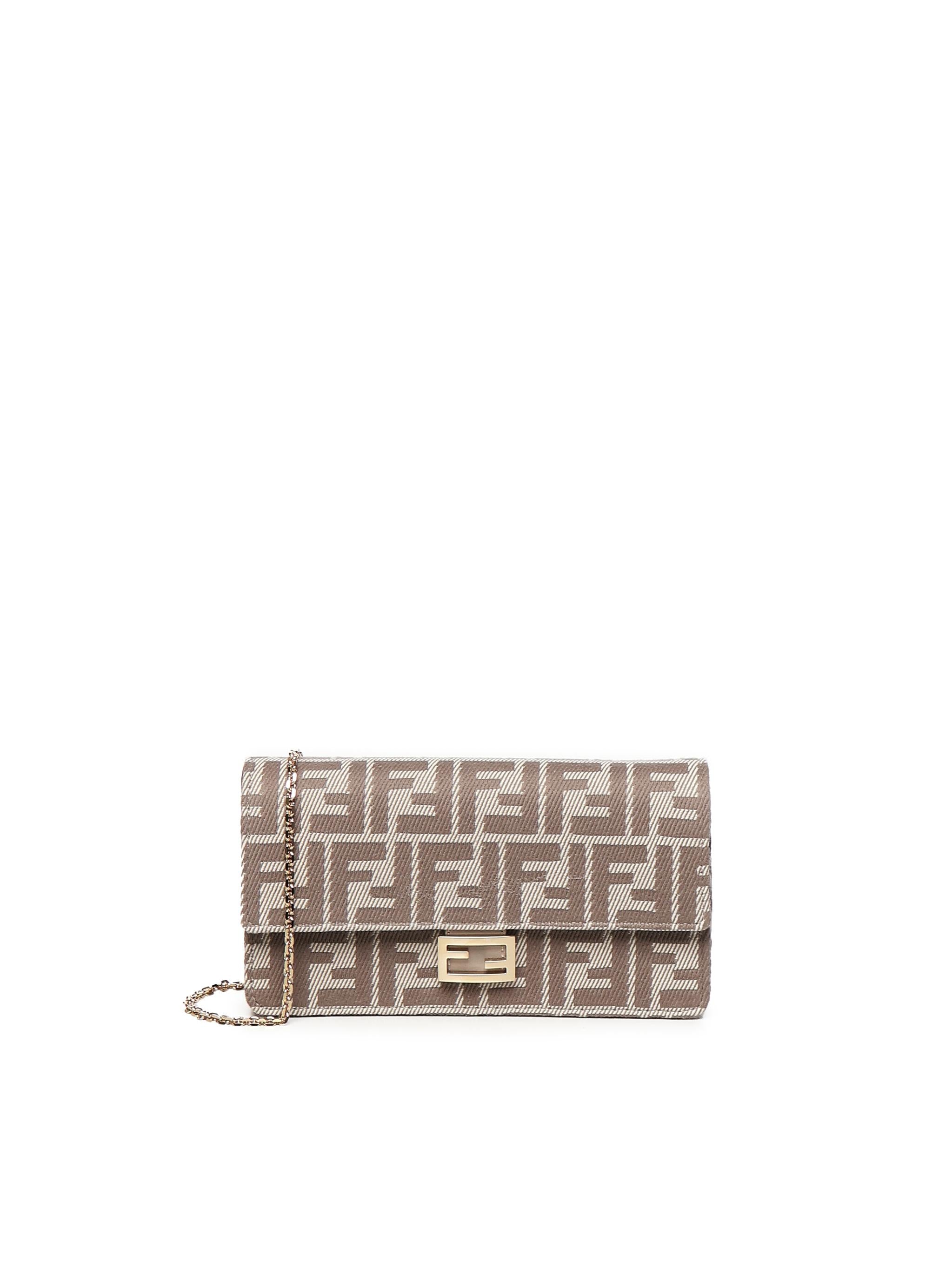 Portafoglio con catena Baguette 8M0498 AUNJF1SNP FENDI 