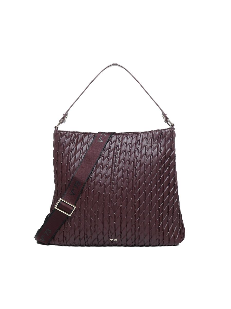 Borsa tote Rossy intrecciata 73BS6LW02 ROSSYBORDEAUX V° 73 
