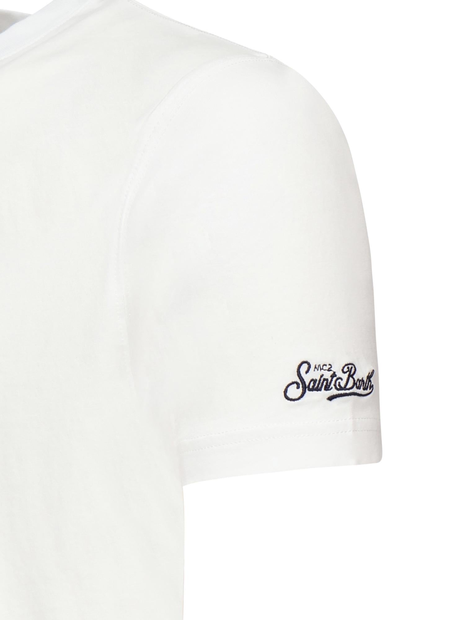 T-shirt Dover con logo DOV0009 00049H MC2 SAINT BARTH 