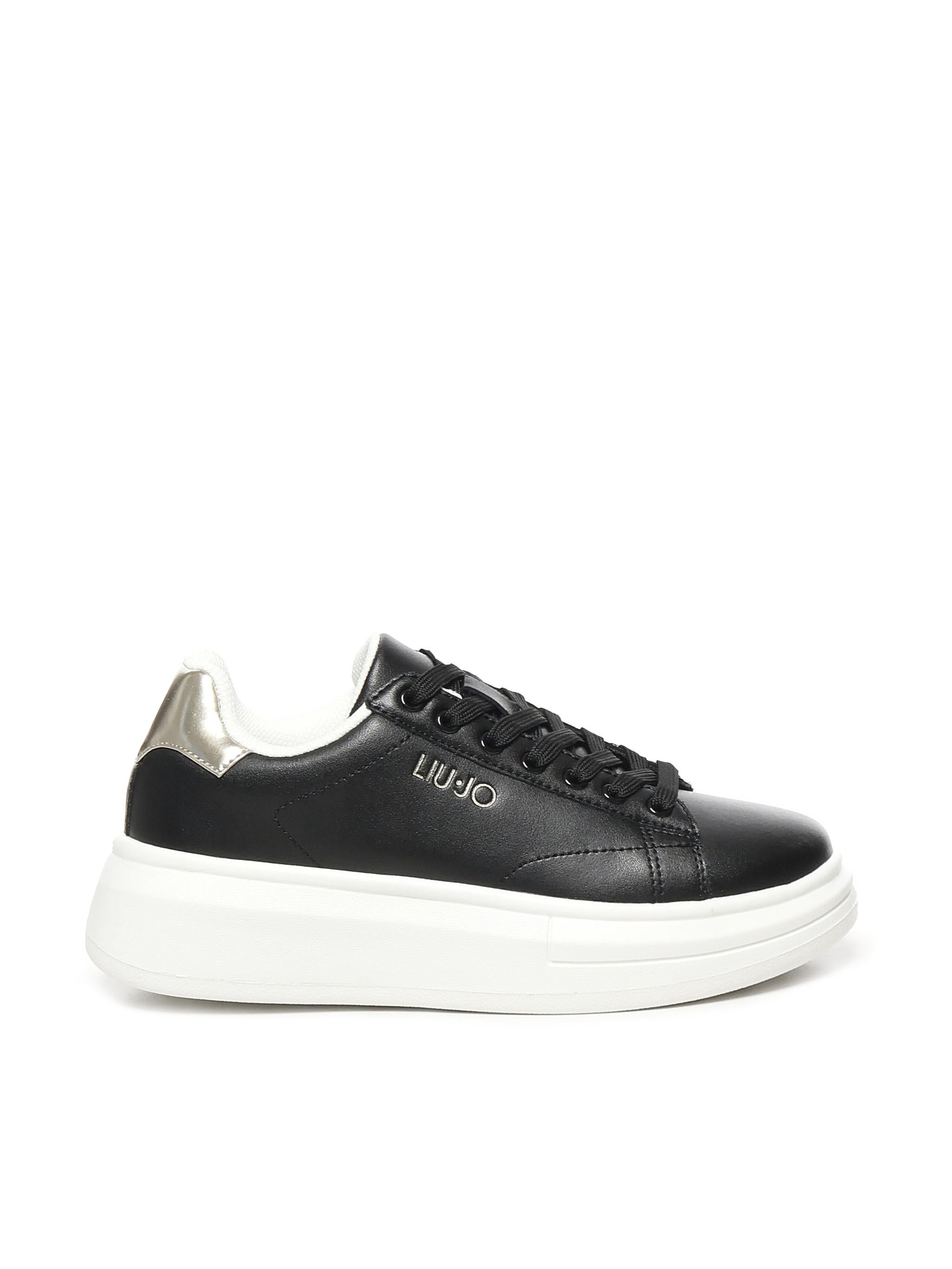 Sneakers platform in pelle 4F4753PX474S1189  LIU JO 