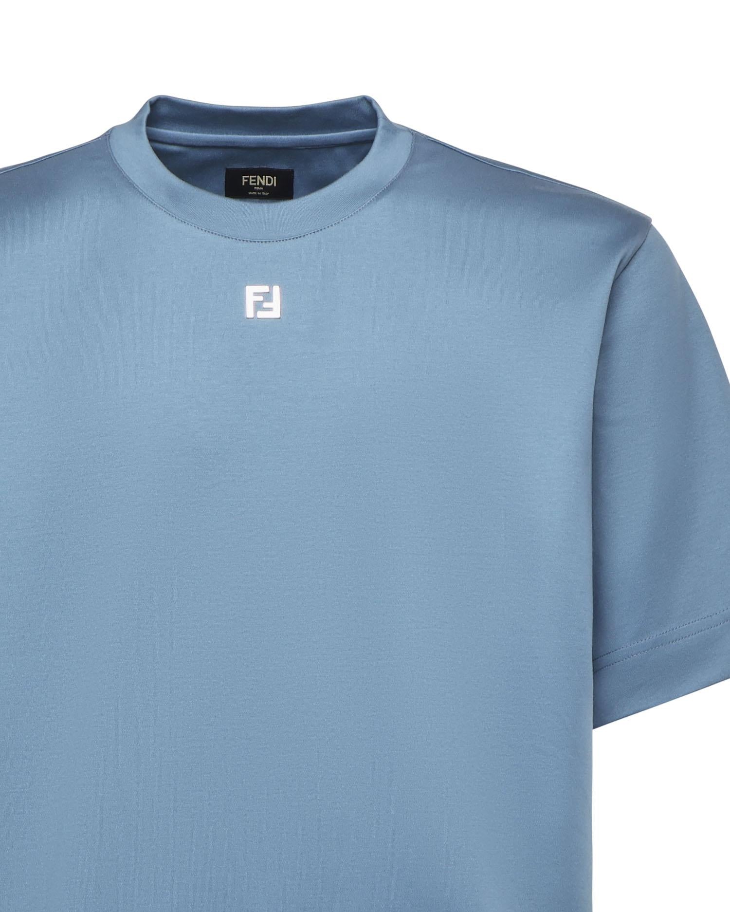 T-shirt in cotone con logo FY0936 ARYYF0U6K FENDI 