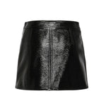 Minigonna in vinile reedition PERCJU001VY0014 9999 COURREGES 
