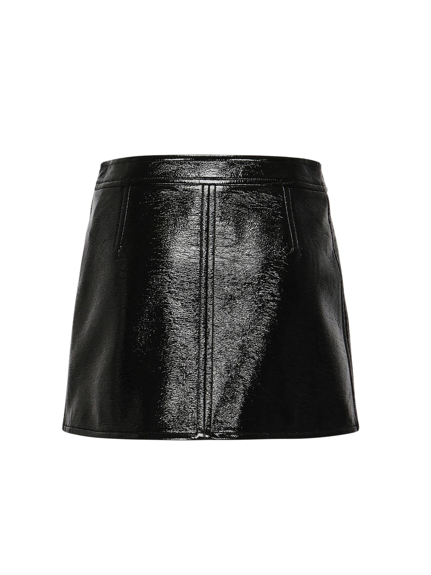 Minigonna in vinile reedition PERCJU001VY0014 9999 COURREGES 