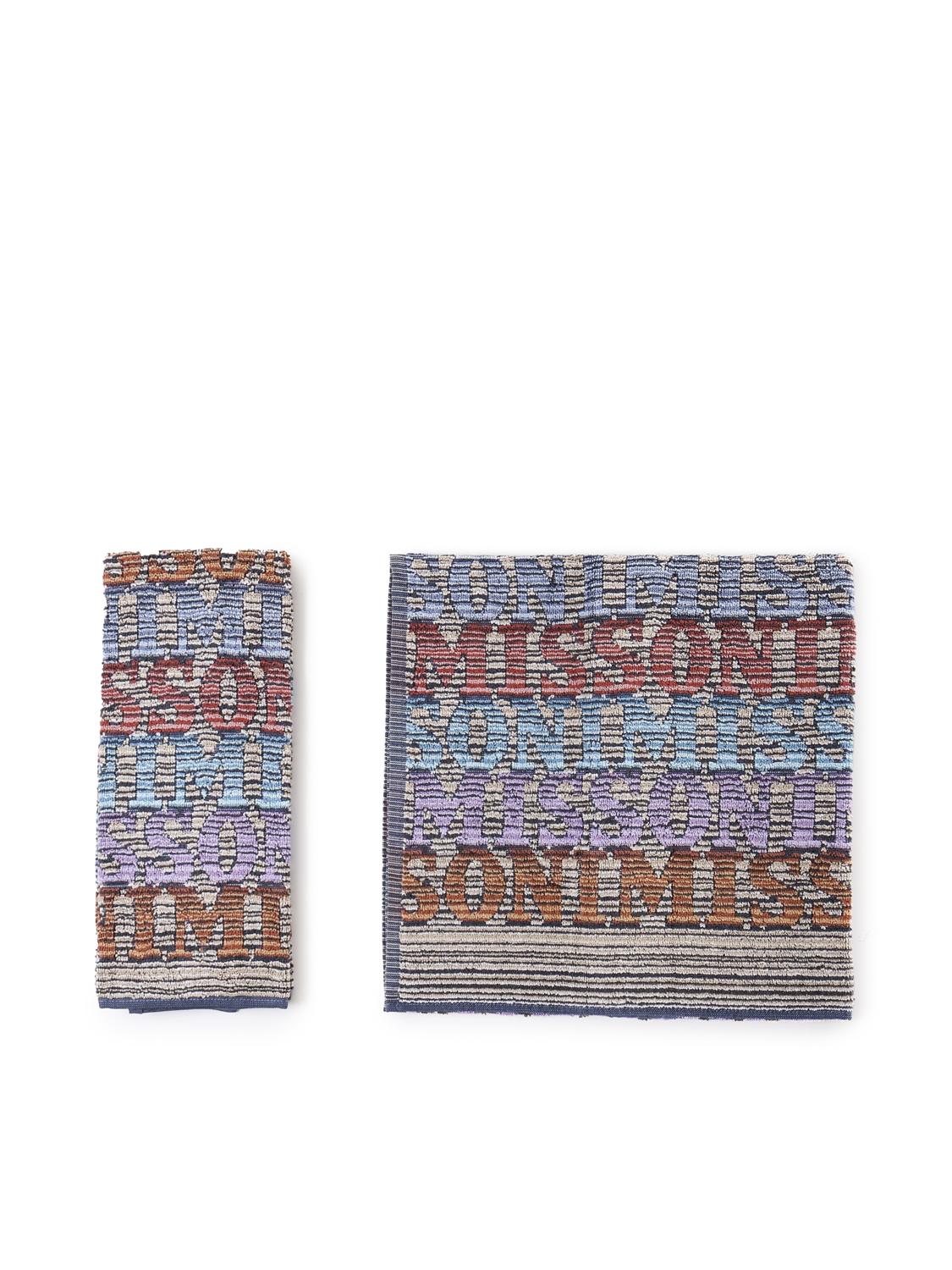 Set da bagno con logo serigrafato 183SP99858 -149 MISSONI HOME 