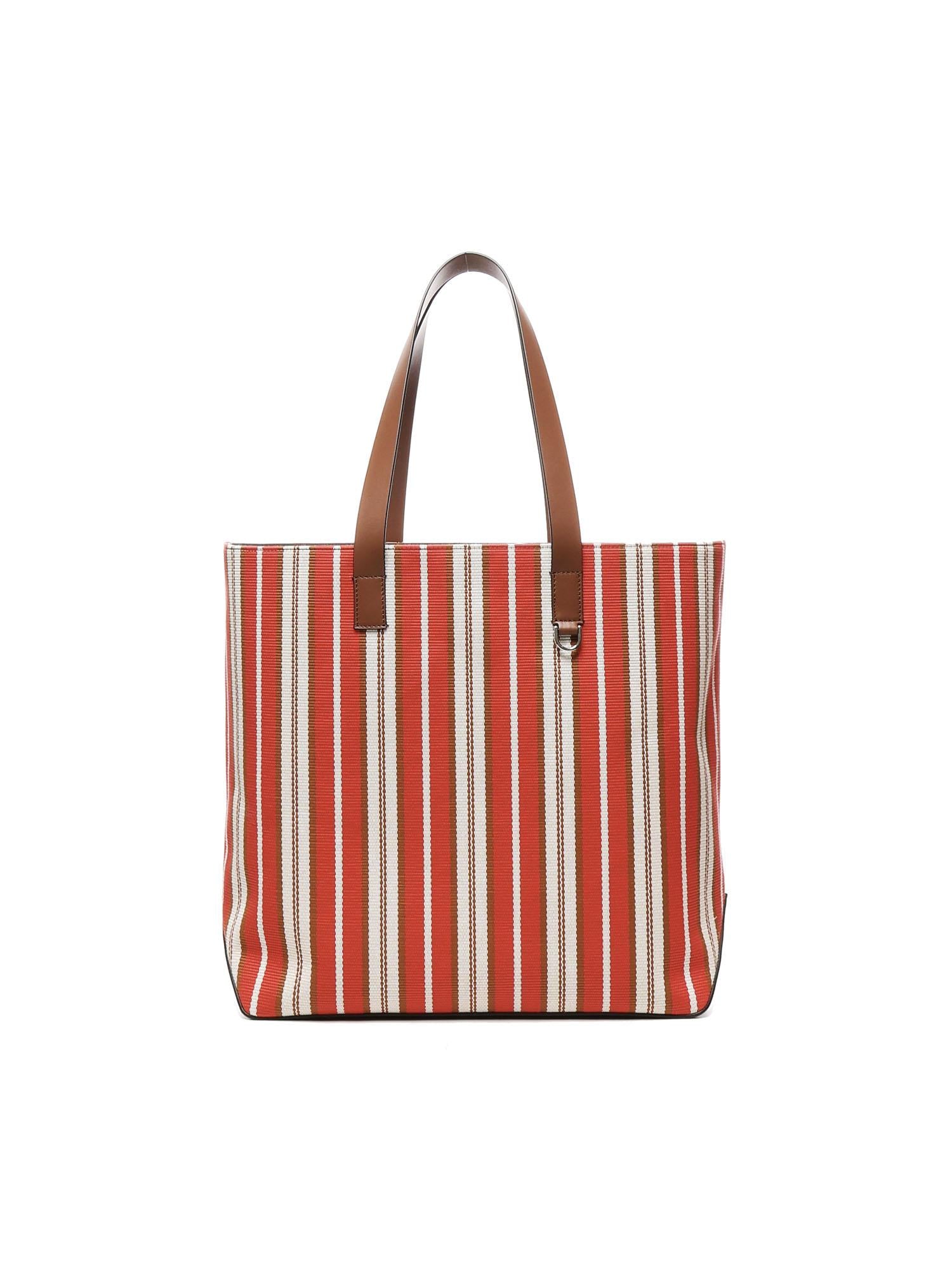 Shopping Bag Medium a righe 7VA657 AUGUF1SCQ FENDI 