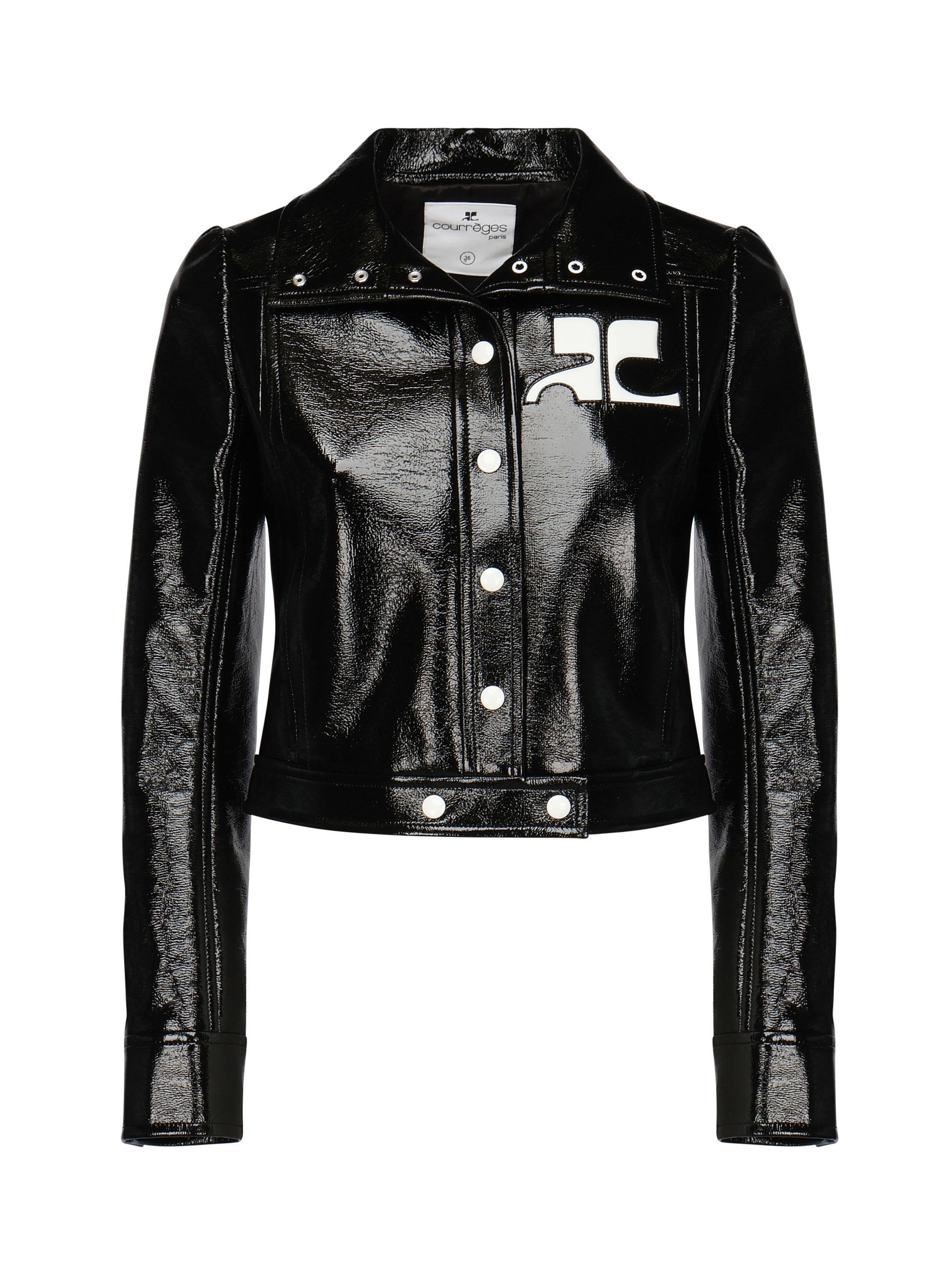 Giacca Reedition in vinile PERCBL005VY0014 9999 COURREGES 