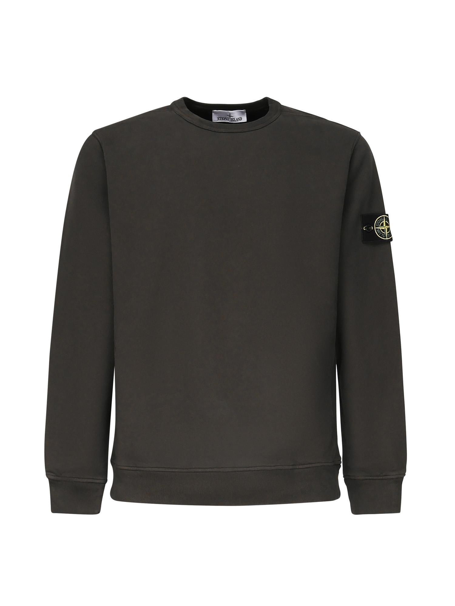 Felpa girocollo con logo K2S156100028 S0A20V0062 STONE ISLAND 