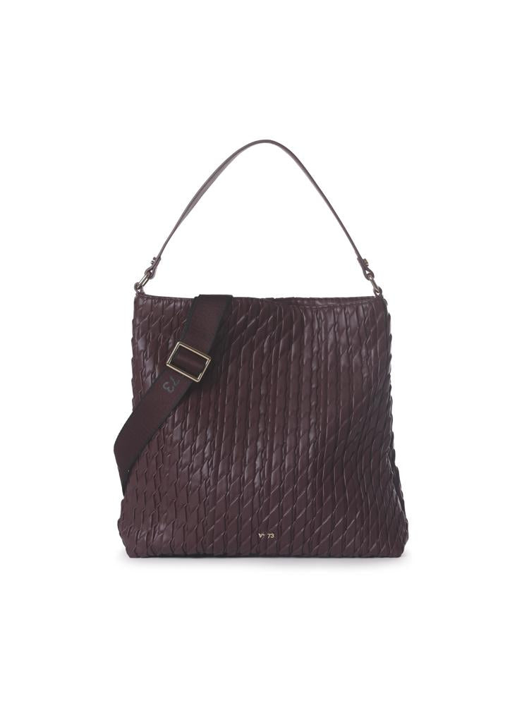 Borsa tote Rossy intrecciata 73BS6LW02 ROSSYBORDEAUX V° 73 