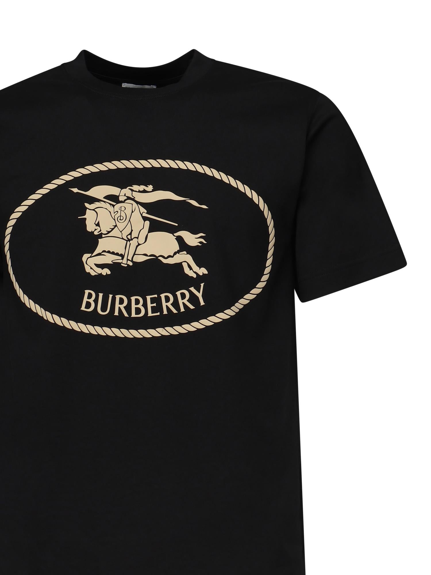 T-shirt con Knight Stamp 8110953 A1189 BURBERRY 