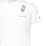 T-shirt Austin con ricamo e stampa AUS0001 05606H MC2 SAINT BARTH 