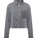 Camicia in chambray GWC122 15MPF0031 MIU MIU 