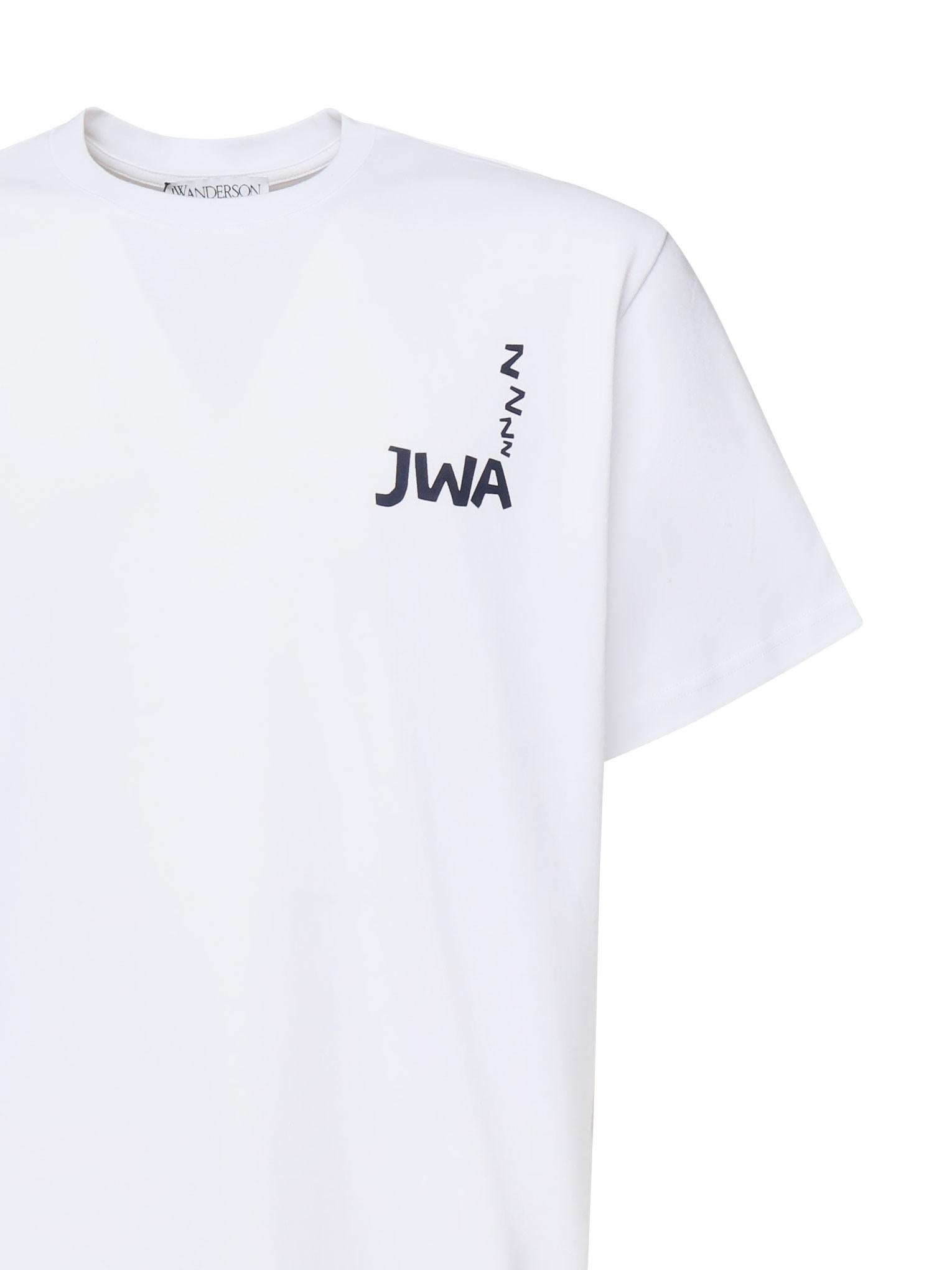 T-shirt JWA con stampa JT0271 PG1510001 JW ANDERSON 